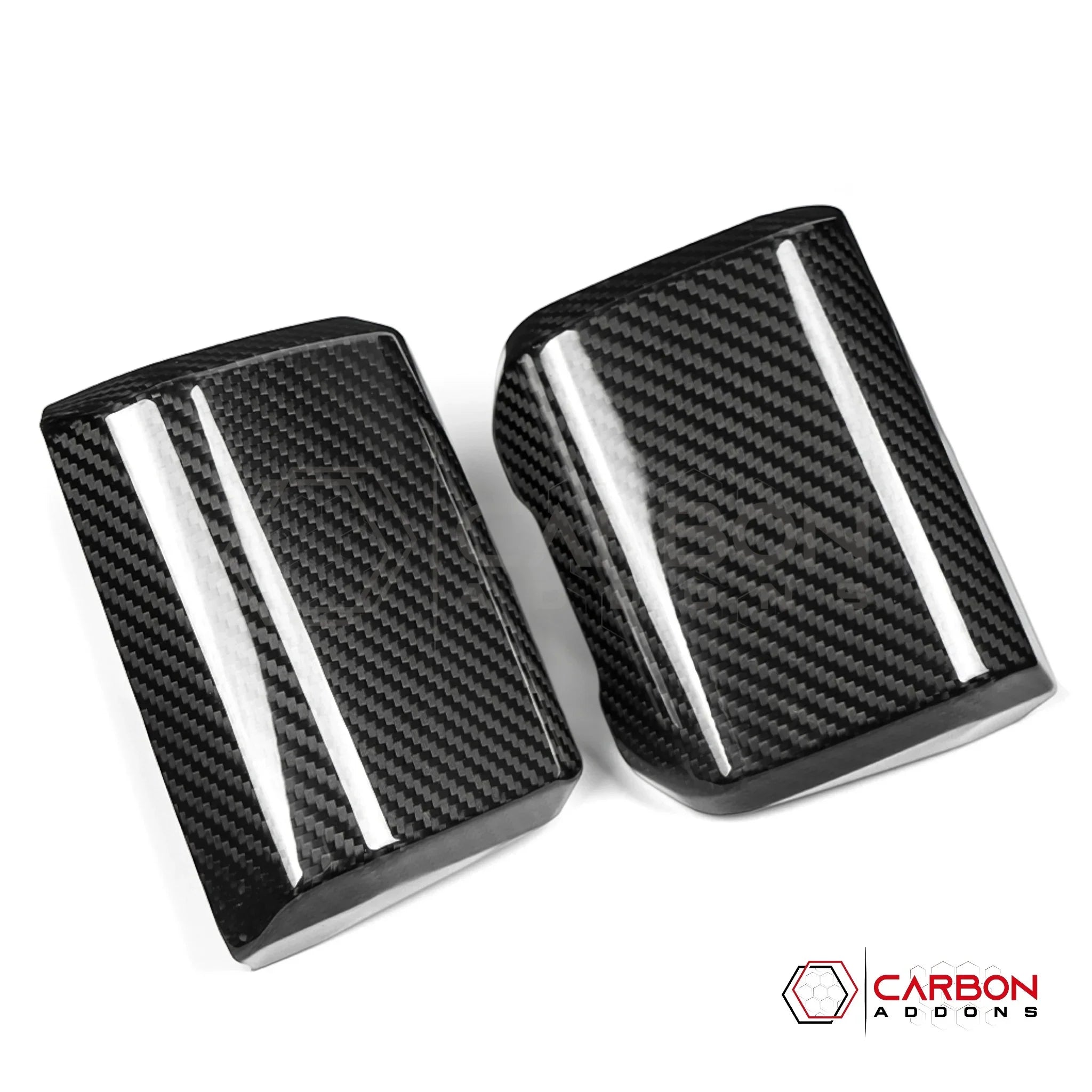 Ford Bronco Raptor (2022–2025) Carbon Fiber Rear Tail Light Cover | Glossy or Matte