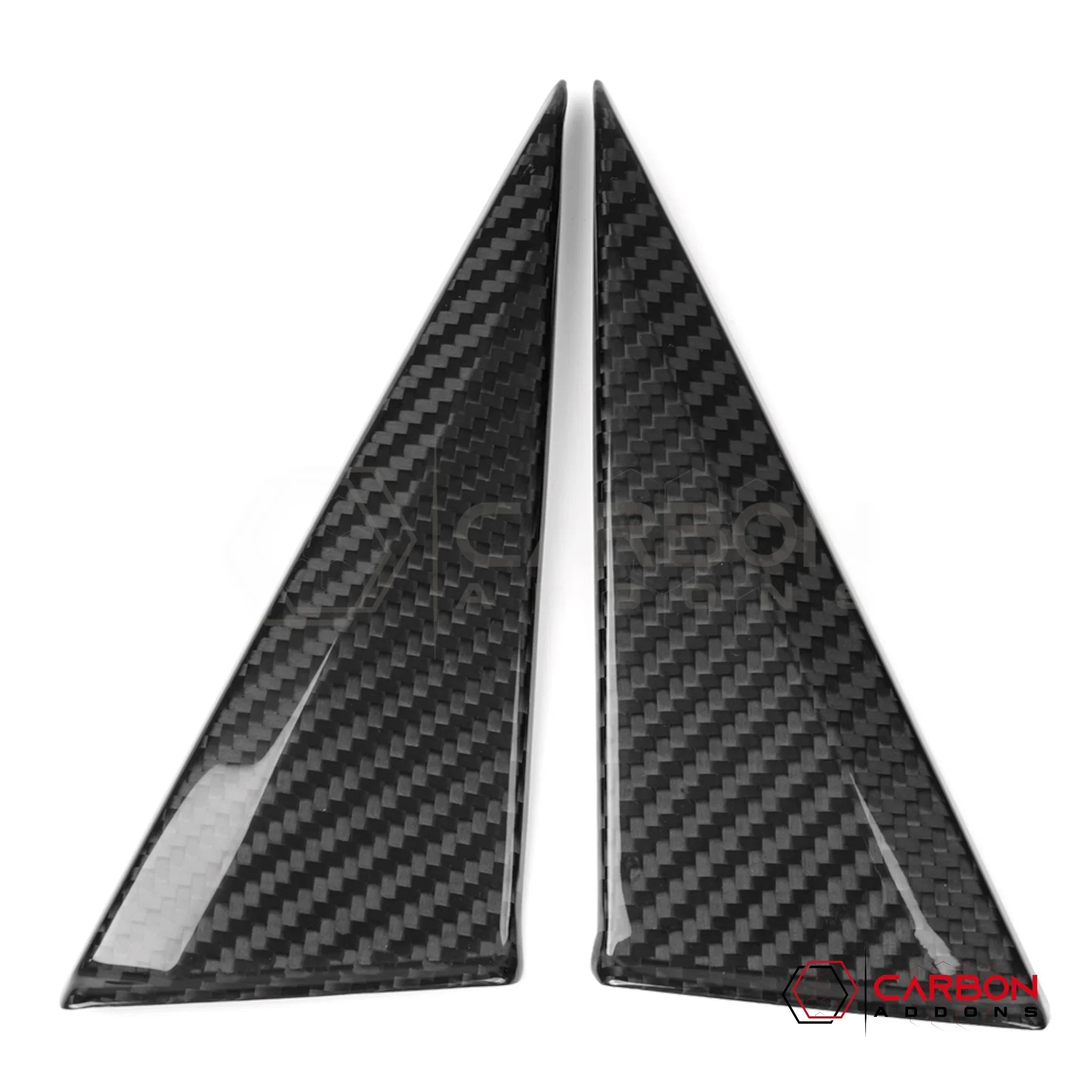 Ford Bronco (2021–2025) Real Carbon Fiber A-Pillar Exterior Trim Cover