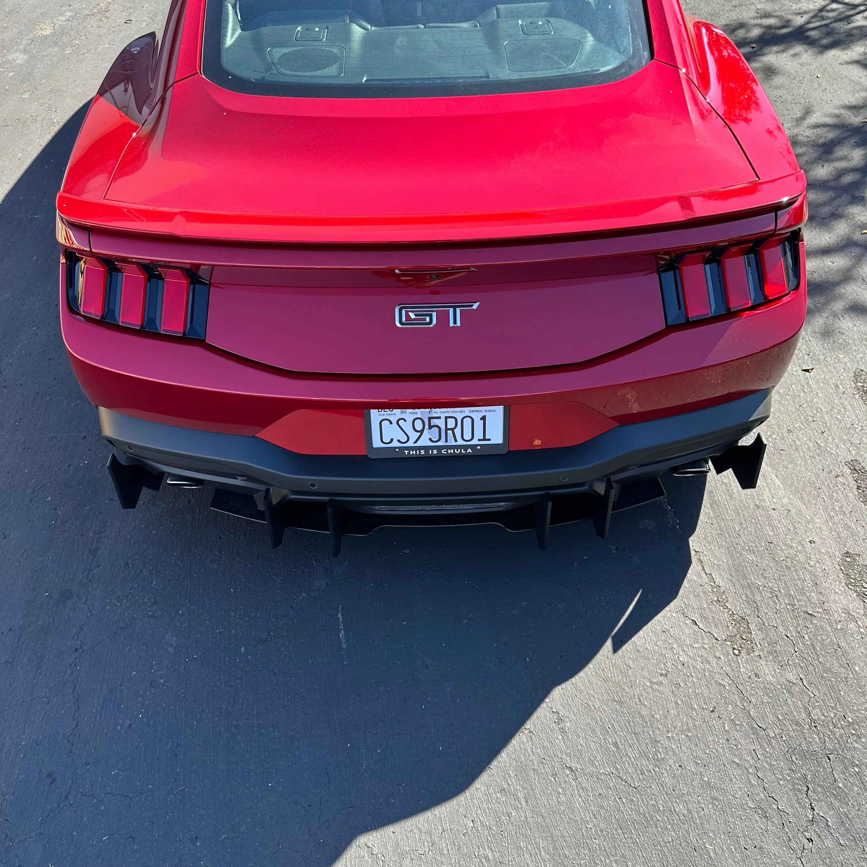 2024+ Mustang S650 GT & EcoBoost Rear Diffuser – Stealth Aero Diffuser (Dual or Quad Exhaust)