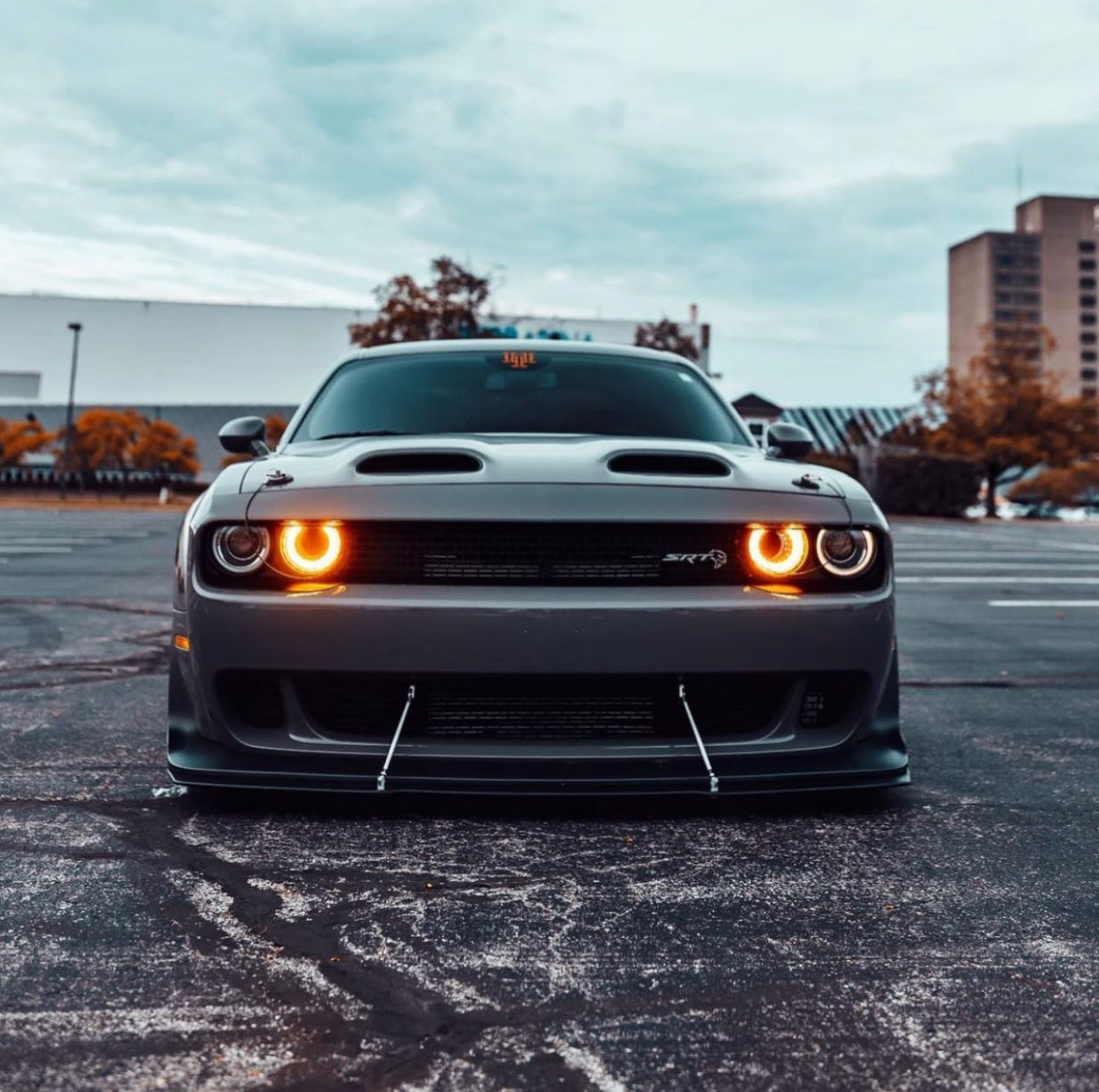 Dodge Challenger 2015–2023 SRT Splitter Extension – Fits OEM SRT Splitter Only | ZL1 Addons