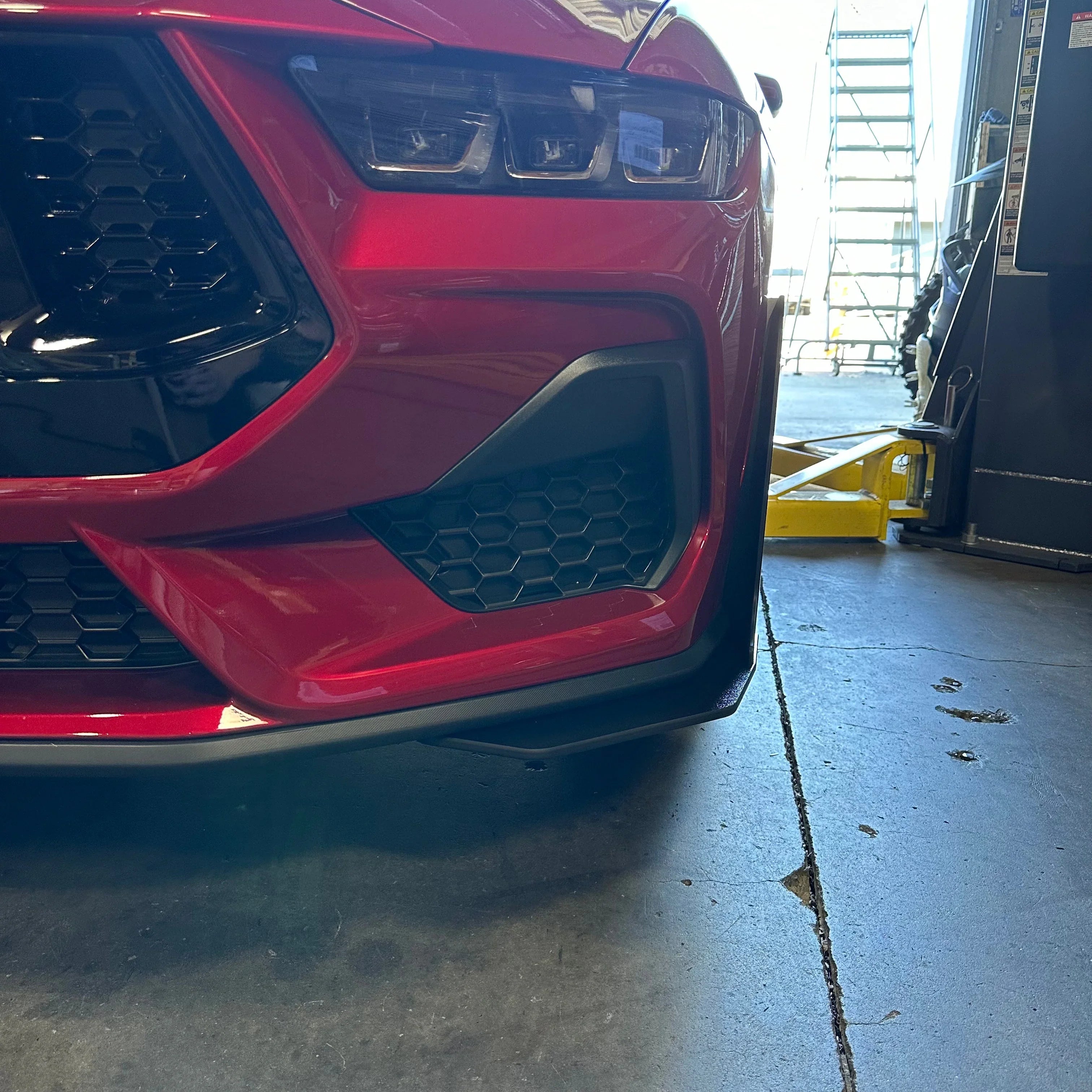 2024+ Mustang S650 GT & EcoBoost "GT500-Style" Splitter Winglets & Fender Extensions (HDPE)