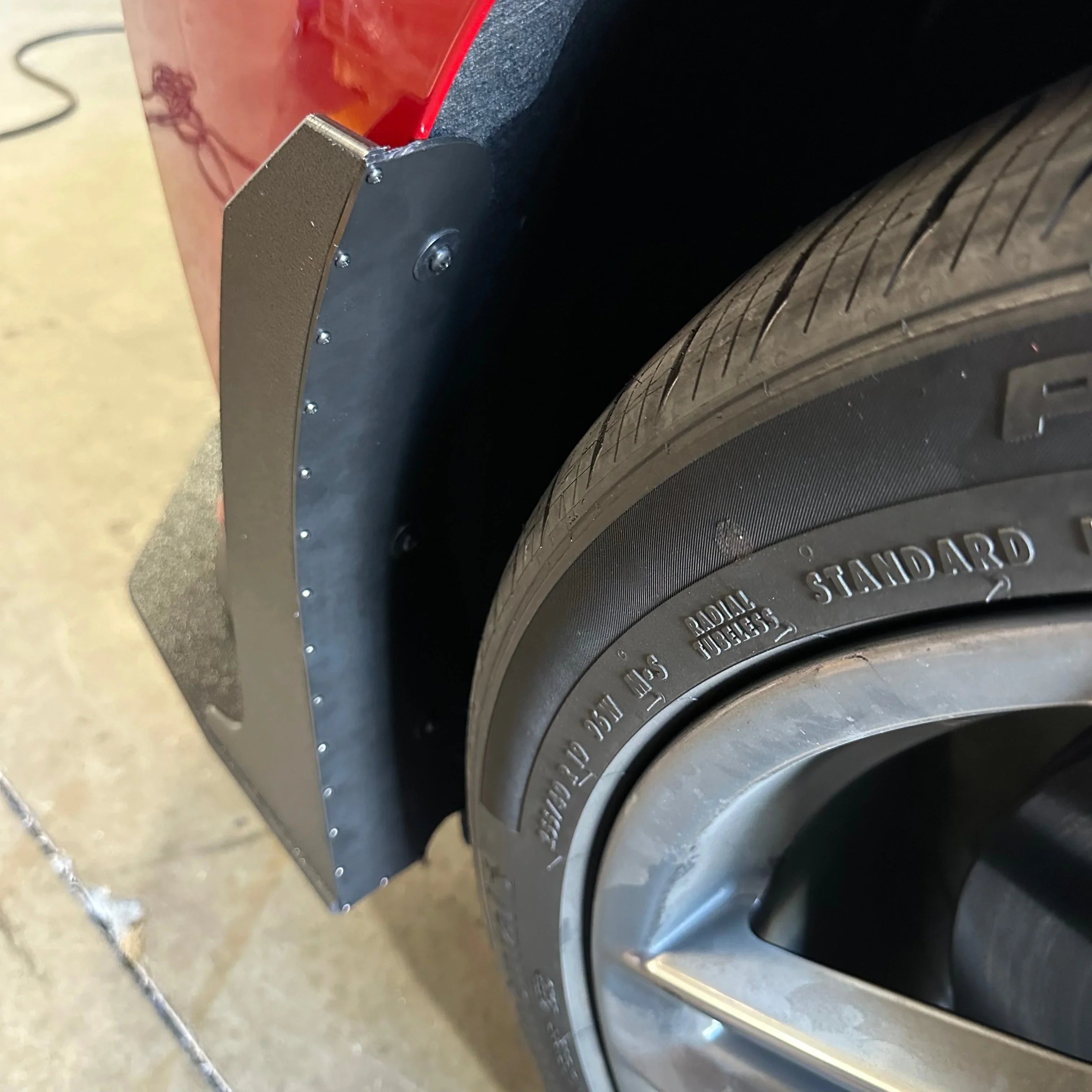 2024+ Mustang S650 GT & EcoBoost "GT500-Style" Splitter Winglets & Fender Extensions (HDPE)