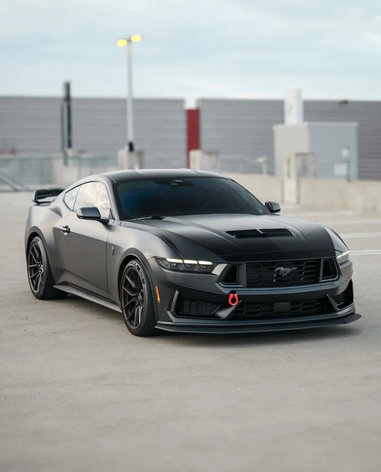 2024–2025 Mustang Dark Horse Feather Lite Stealth Tow Hook | ZL1 Addons