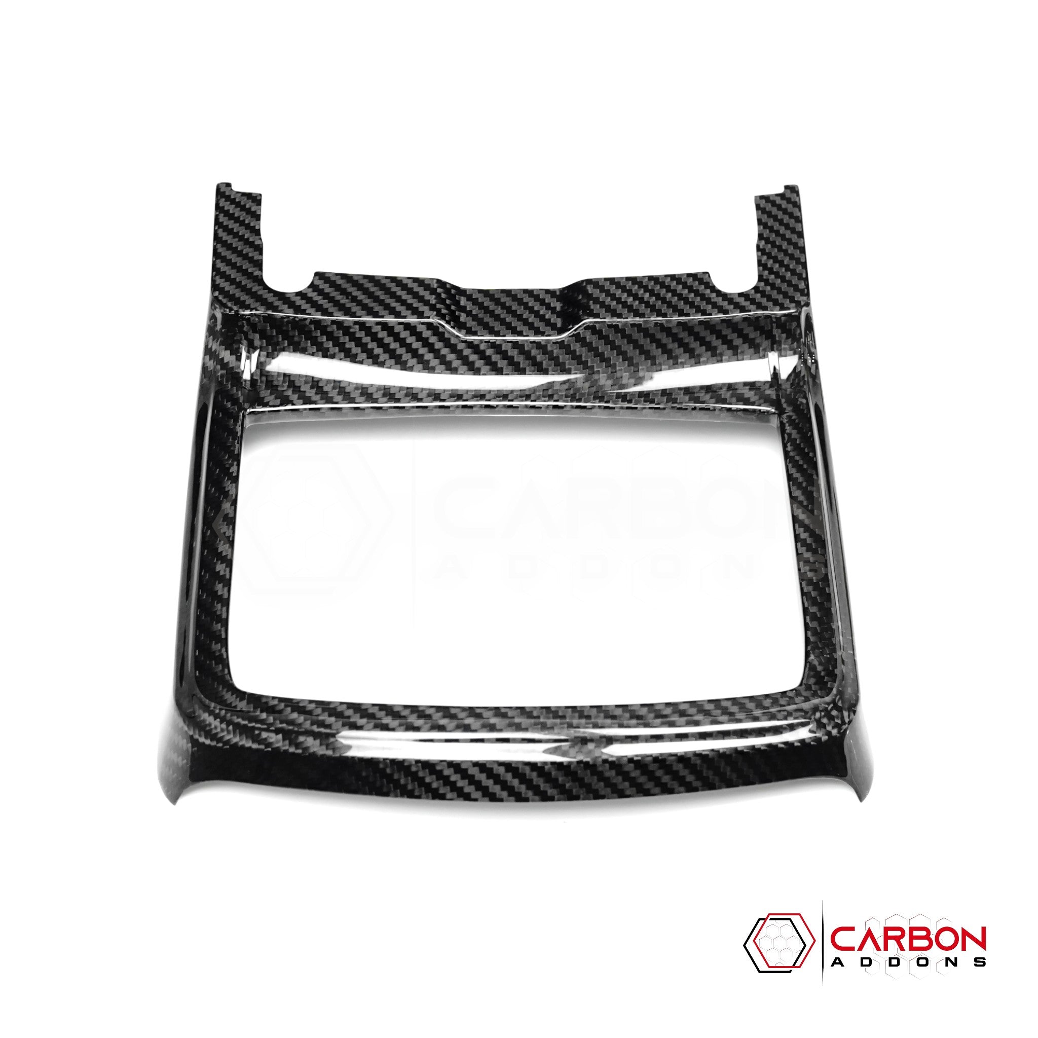 Dodge Charger 2015-2023 Real Carbon Fiber Cup Holder Trim Cover