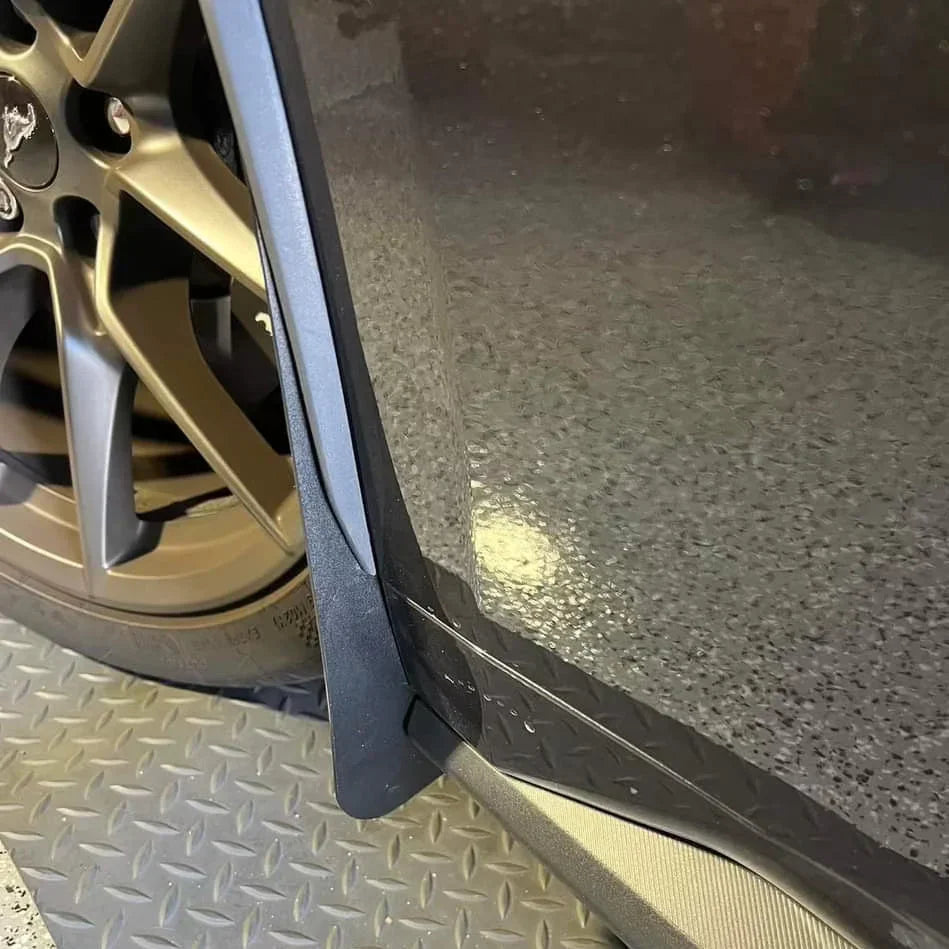 2024+ Mustang Dark Horse Rock Guards – Front & Rear Splash Guards / Stone Protection Kit