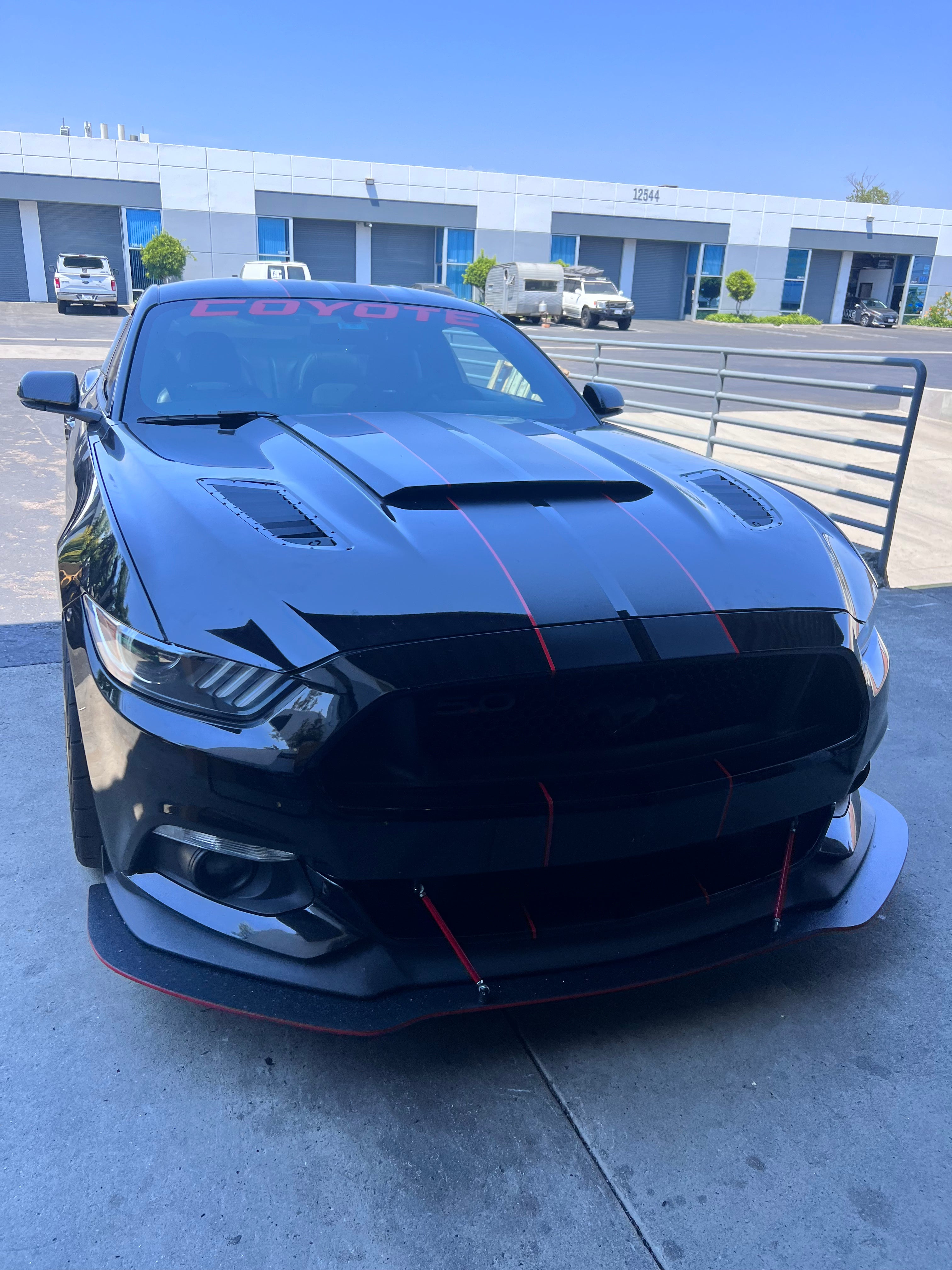 Mustang GT 15-17 Hood Vents (Stage 2)