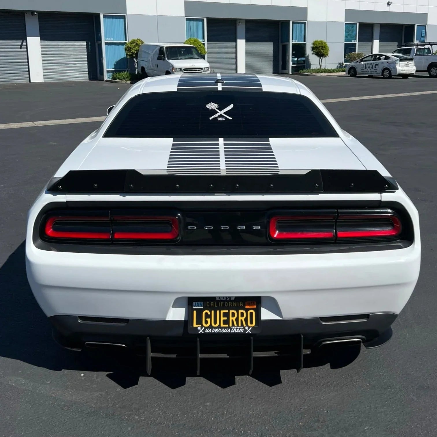 2009–2023 Dodge Challenger Stealth Assault Wicker Bill | ZL1 Addons