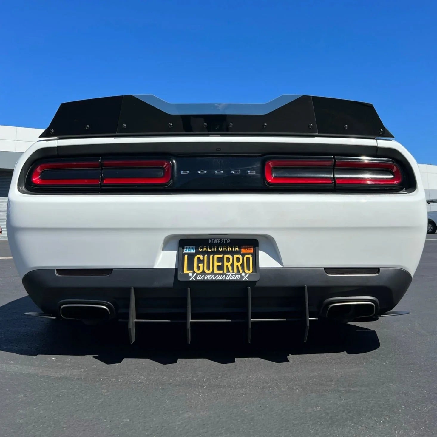 2009–2023 Dodge Challenger Stealth Assault Wicker Bill | ZL1 Addons