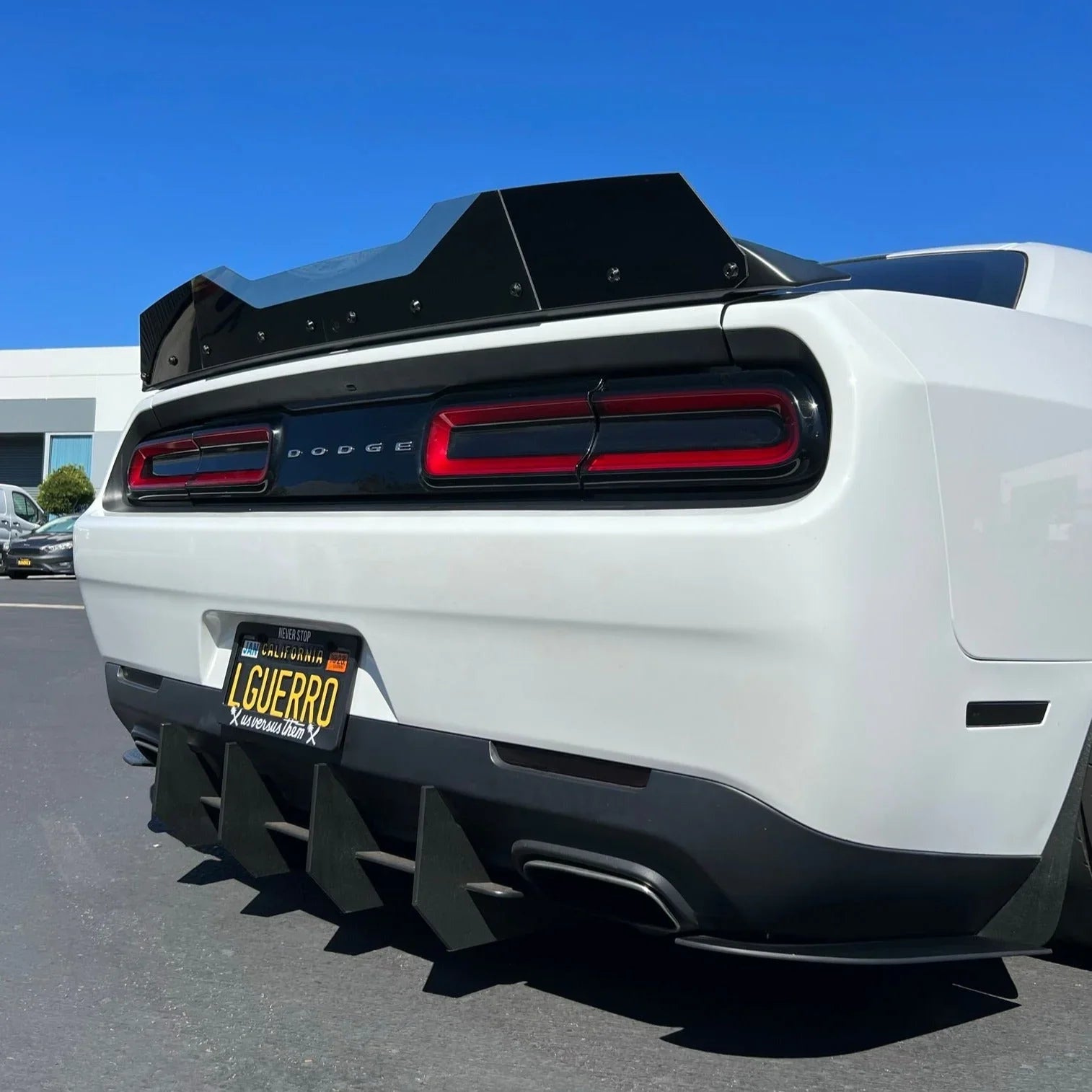 2009–2023 Dodge Challenger Stealth Assault Wicker Bill | ZL1 Addons