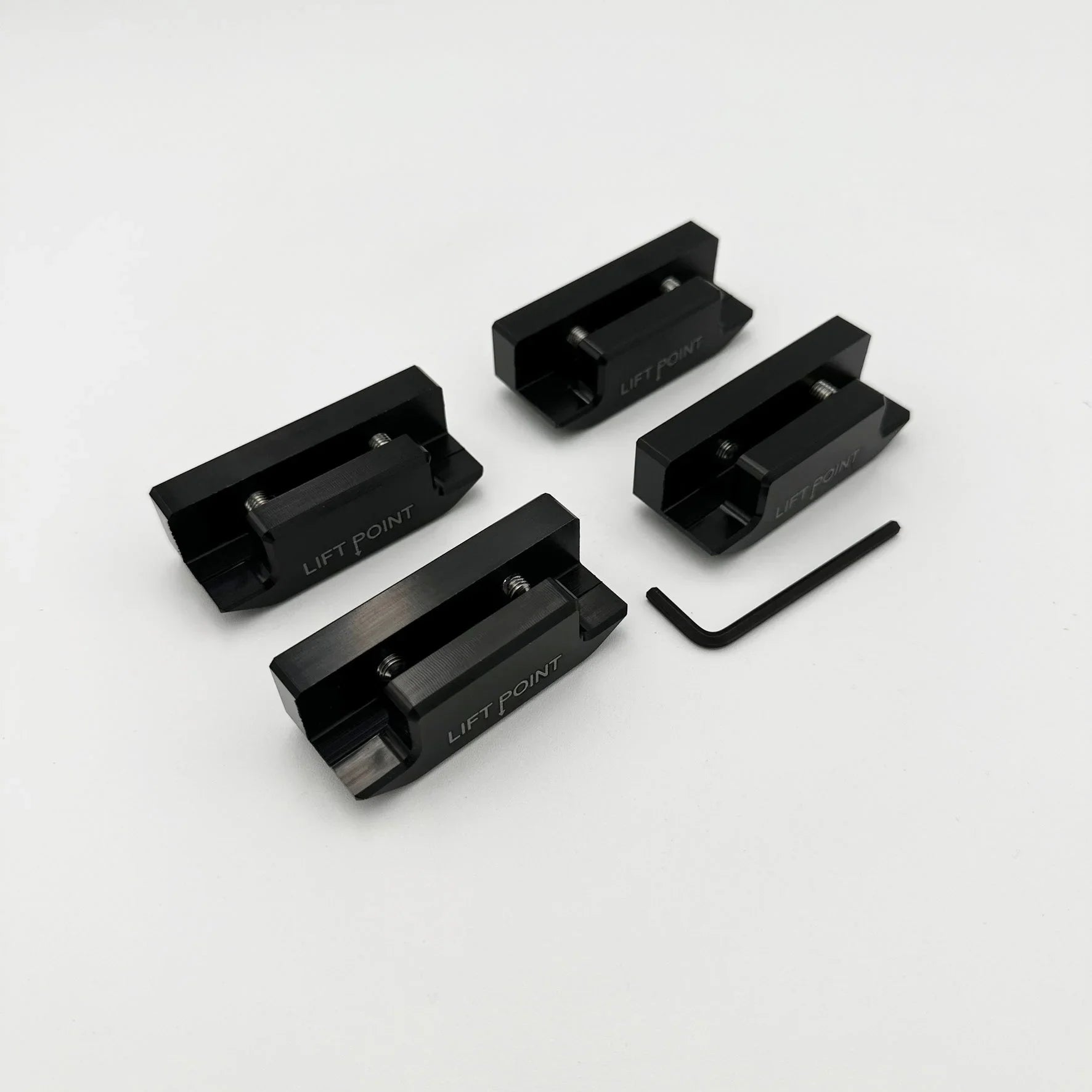 2005–2026 Ford Mustang Stealth Lift Pads – Billet Aluminum Jack Lift Points (Set of 4)