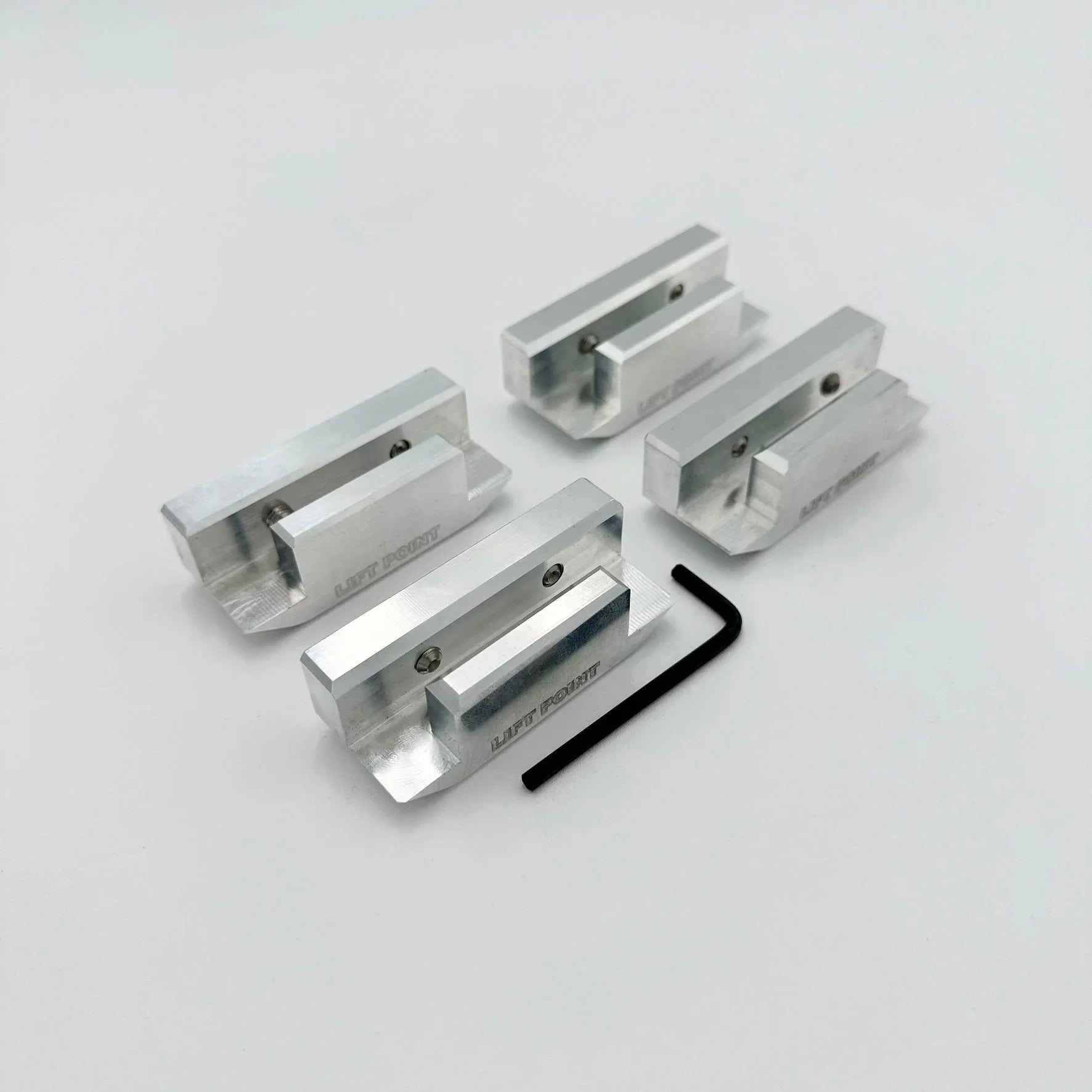 2005–2026 Ford Mustang Stealth Lift Pads – Billet Aluminum Jack Lift Points (Set of 4)