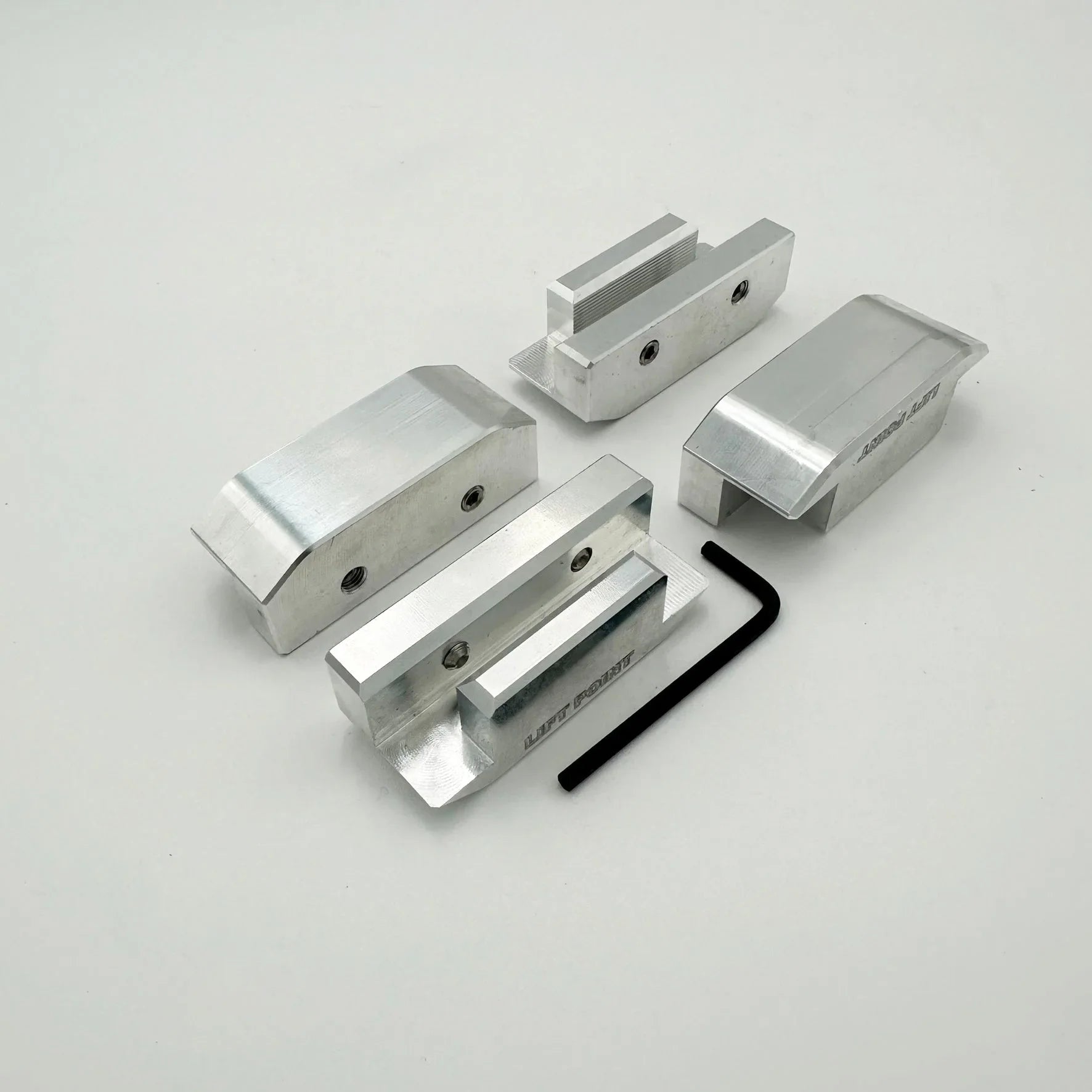 2005–2026 Ford Mustang Stealth Lift Pads – Billet Aluminum Jack Lift Points (Set of 4)