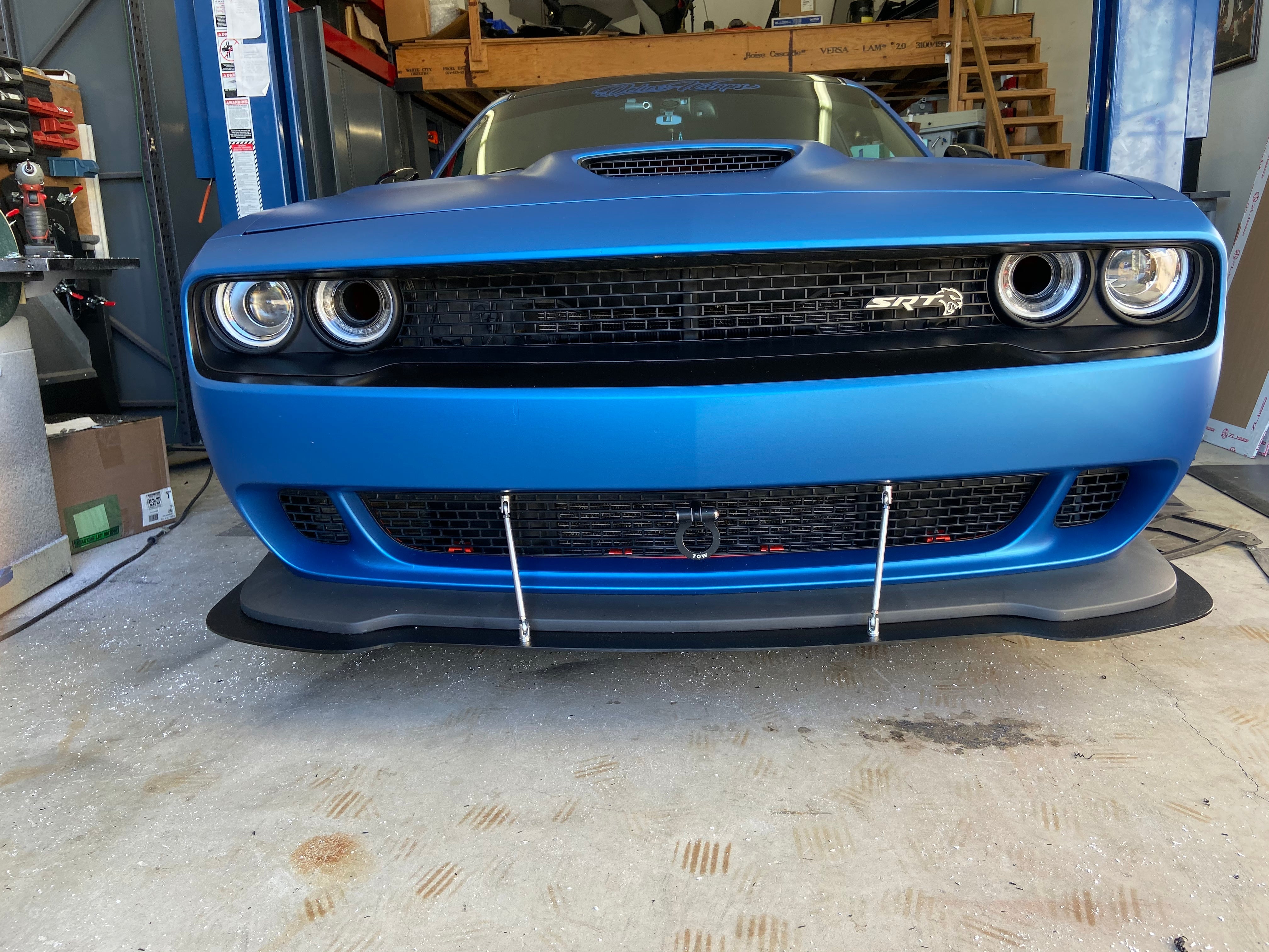 Dodge Challenger 2015–2023 Hellcat/Redeye Body Kit – Splitter, Side Skirts & Rear Extensions | ZL1 Addons