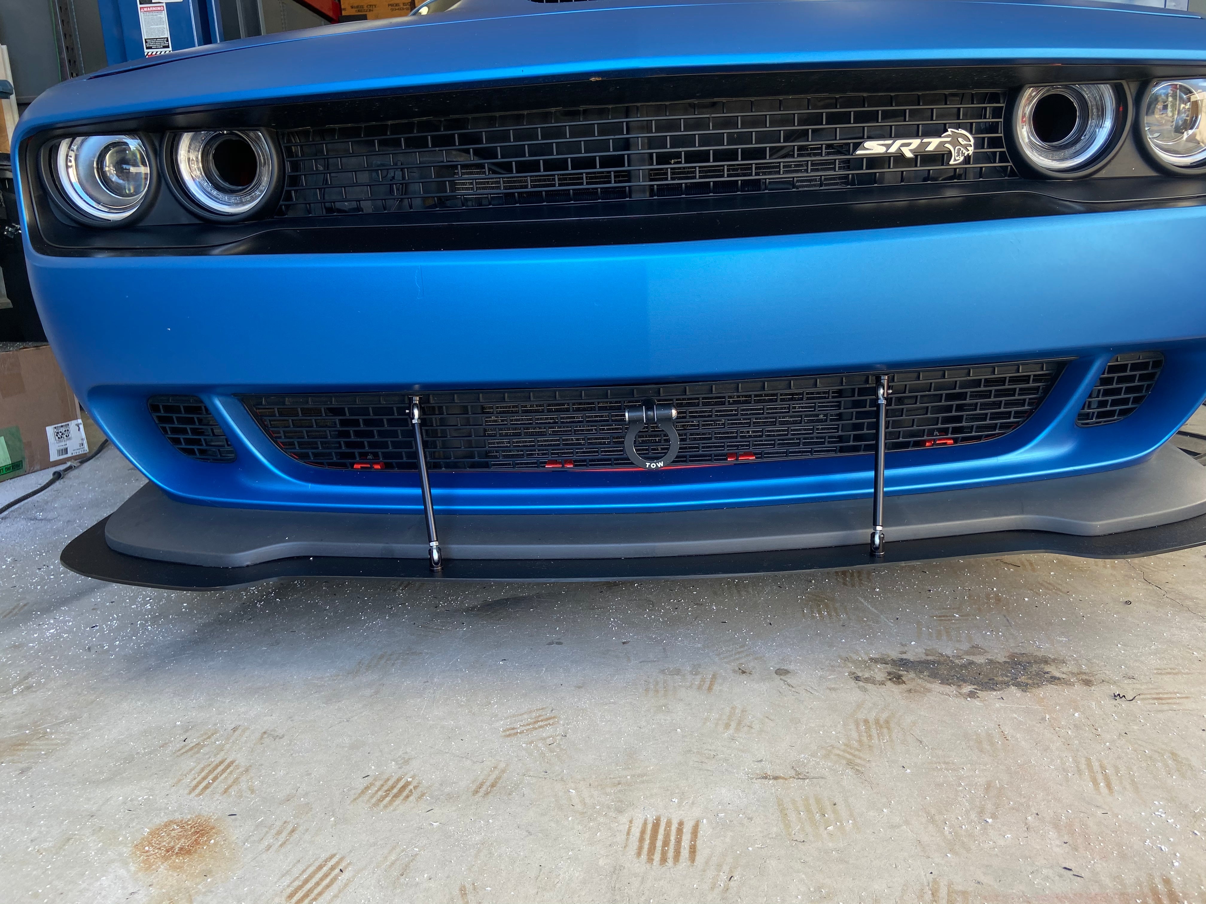 Dodge Challenger 2015–2023 Hellcat/Redeye Body Kit – Splitter, Side Skirts & Rear Extensions | ZL1 Addons