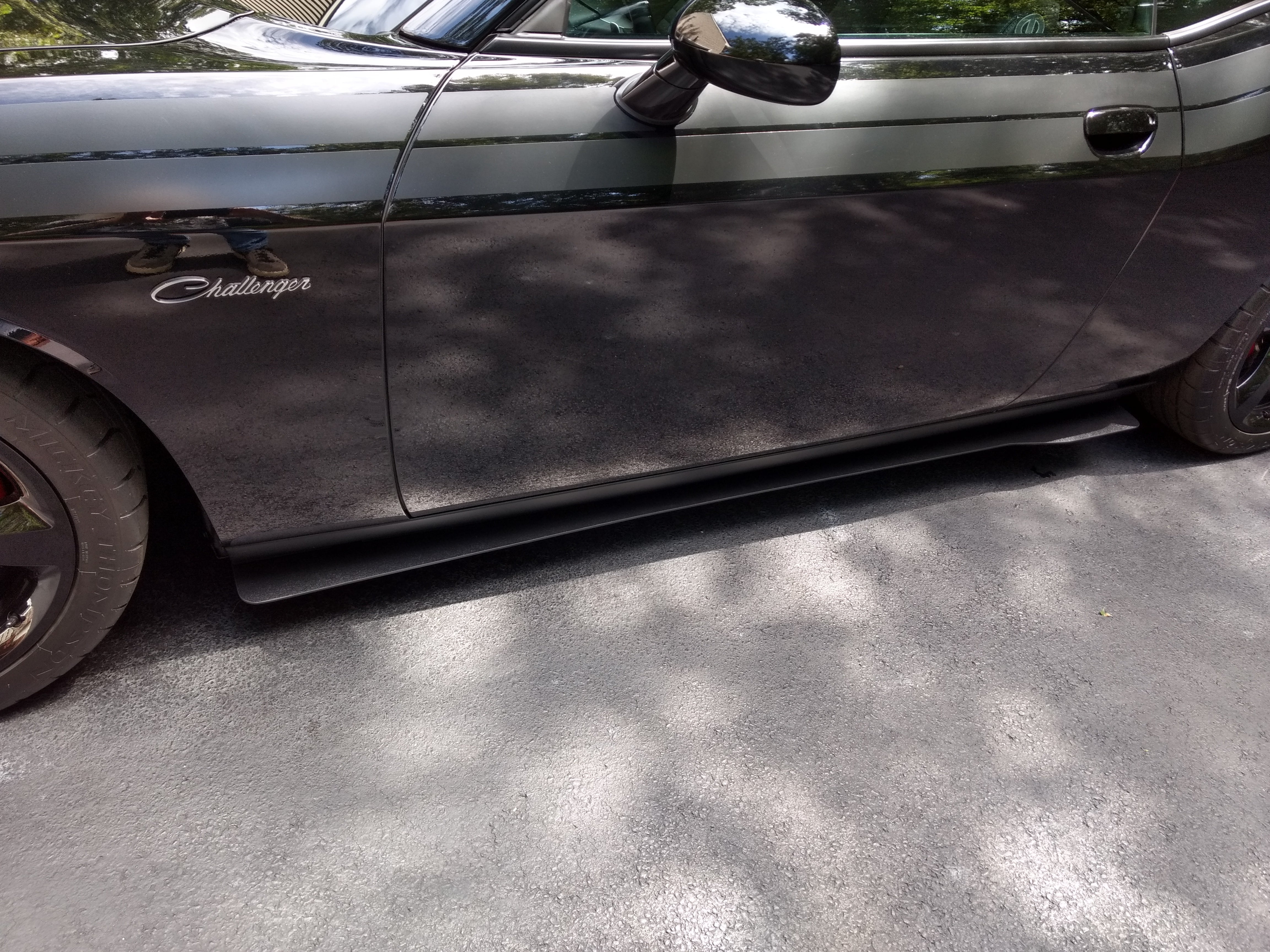 Dodge Challenger 2015–2023 SRT Splitter Extension – Fits OEM SRT Splitter Only | ZL1 Addons