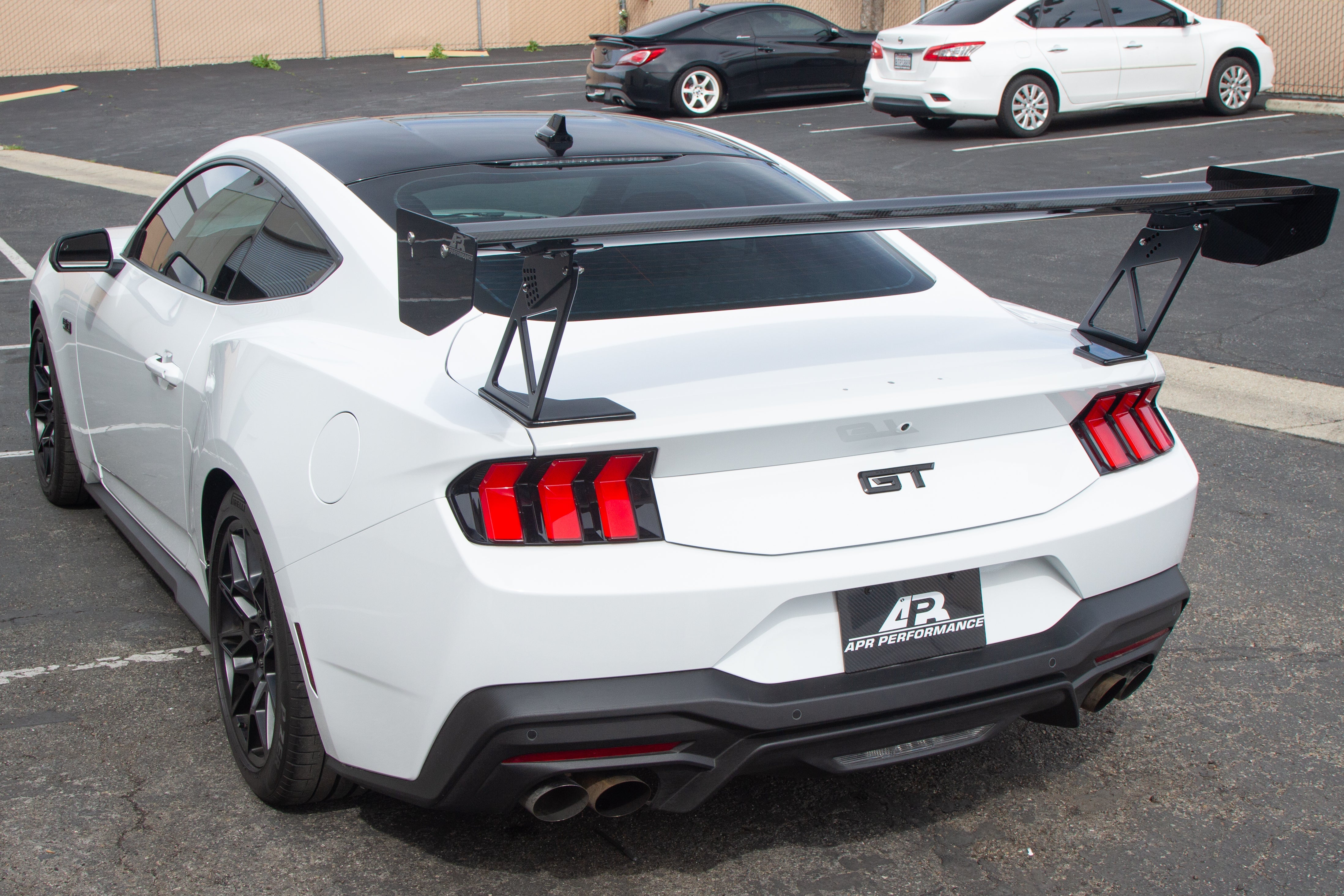 Ford Mustang S650 GT-250 Carbon Fiber Adjustable Rear Wing (2024+) by APR Performance