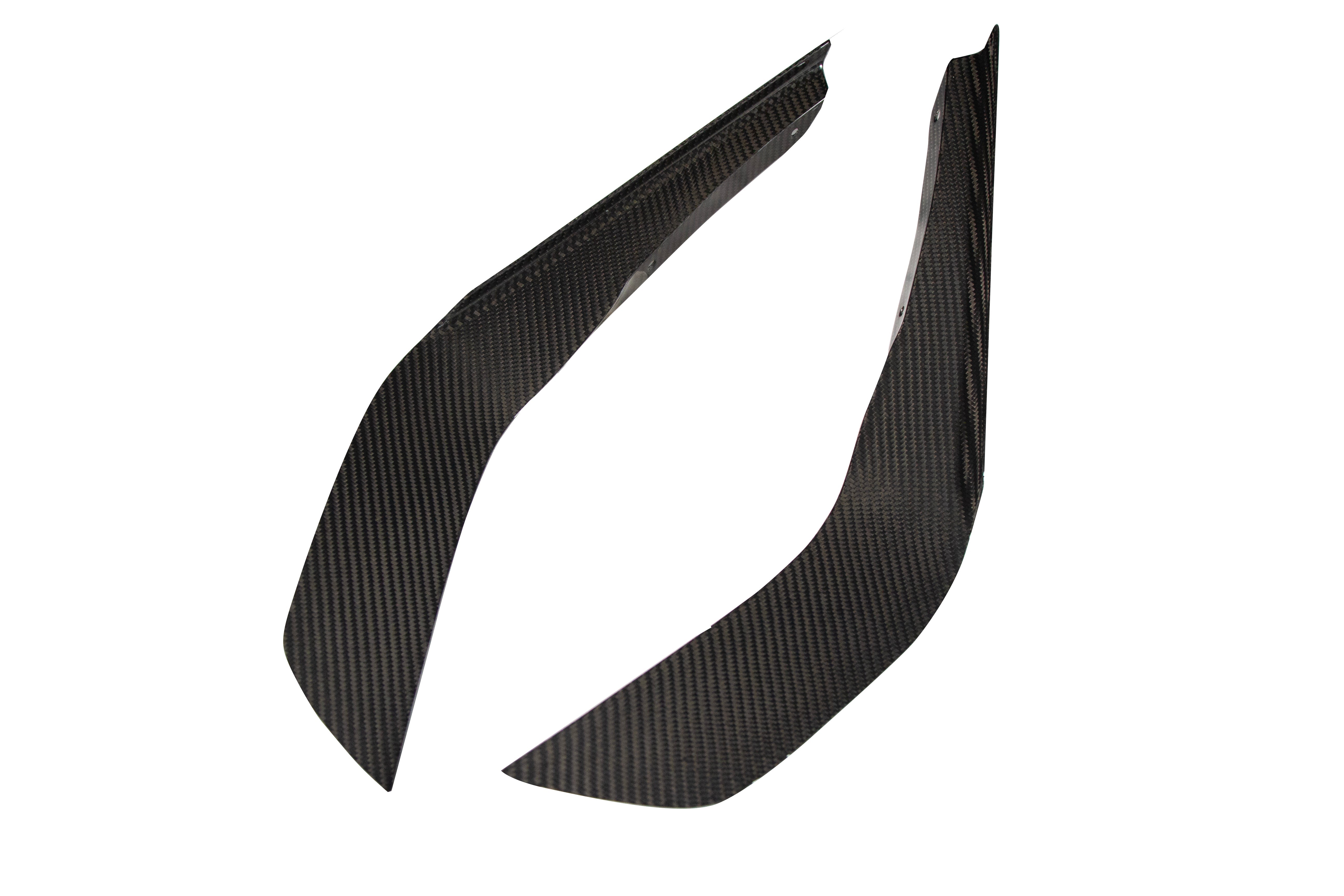 Ford Mustang GT S650 Carbon Fiber Front Bumper Canards (2024+) by APR Performance