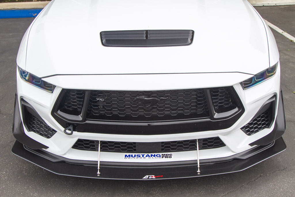Ford Mustang GT S650 Carbon Fiber Front Bumper Canards (2024+) by APR Performance