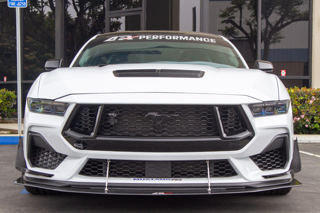 Ford Mustang GT S650 Carbon Fiber Front Bumper Canards (2024+) by APR Performance
