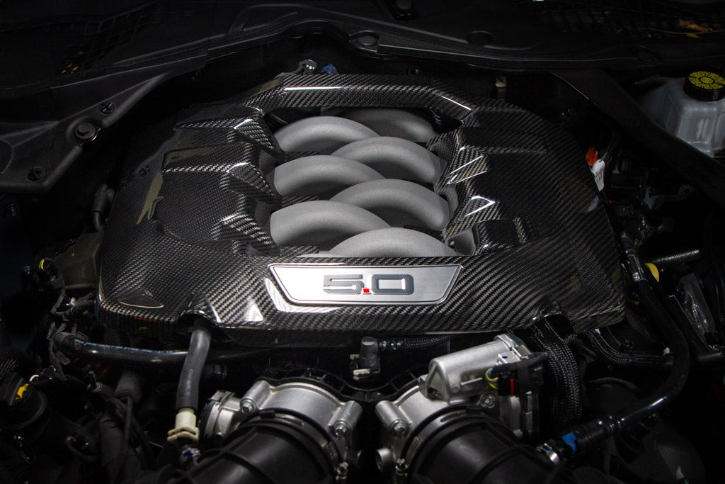 Ford Mustang S650 Carbon Fiber Engine Cover (2024+) by APR Performance