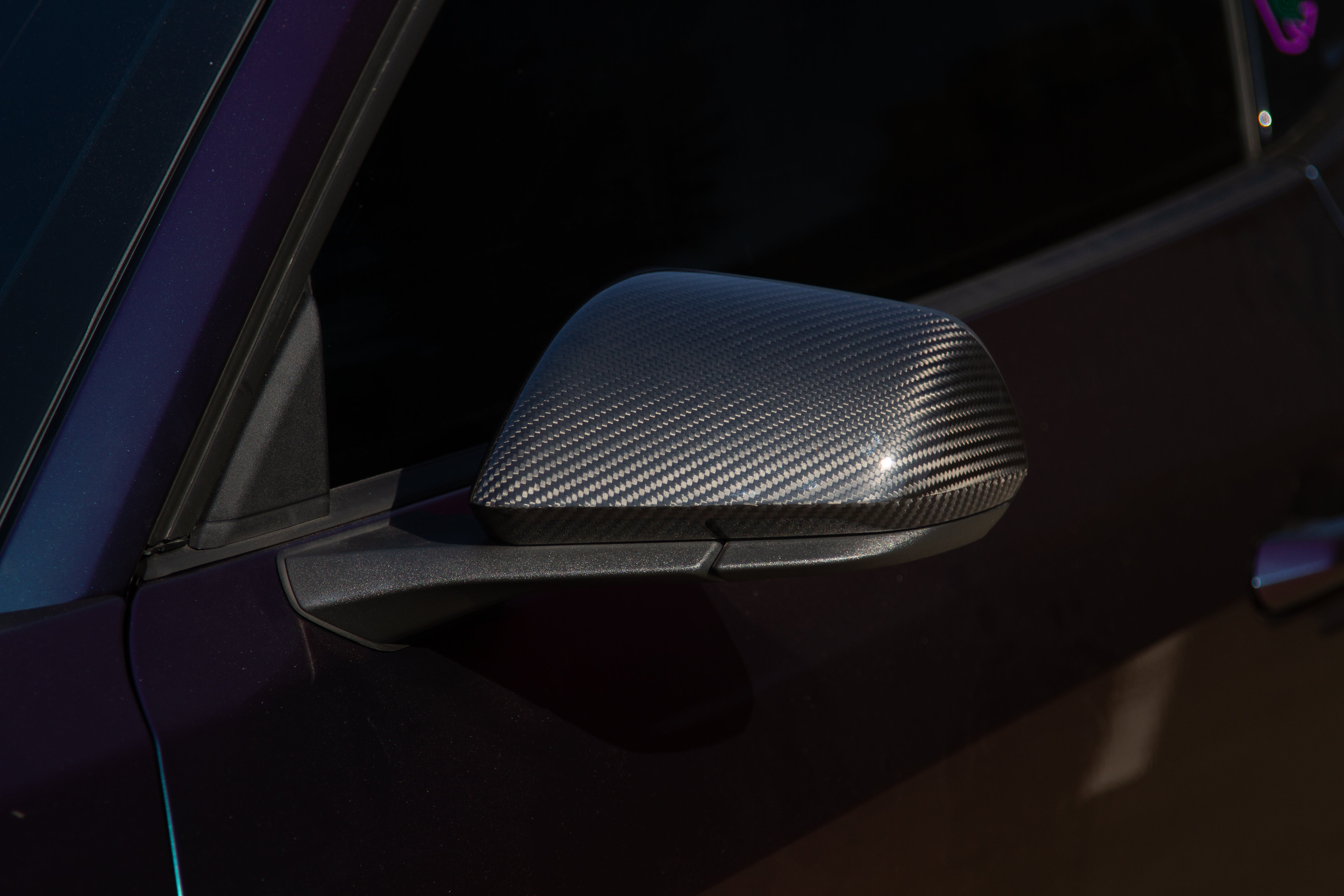 Ford Mustang S550 / S650 / Shelby GT350 / GT500 Carbon Fiber Replacement Mirror Covers (2015–2025) by APR Performance