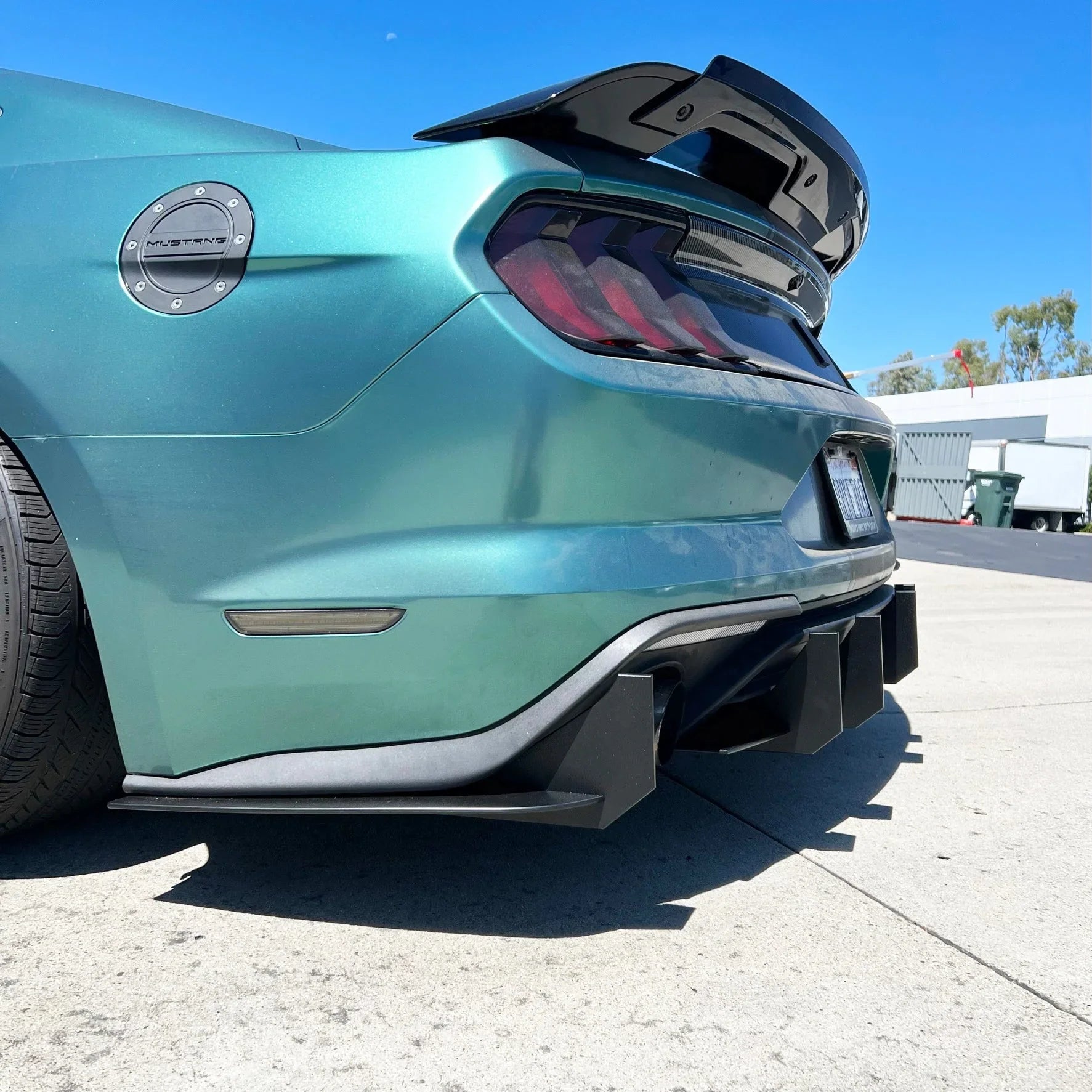 2018–2023 Ford Mustang EcoBoost Rear Diffuser – Stealth Aero Diffuser for Dual Exhaust