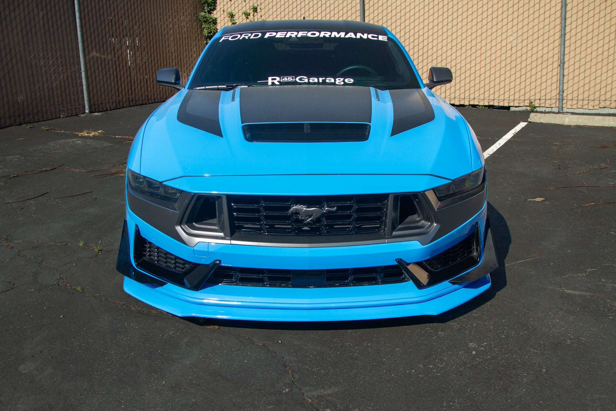 Ford Mustang Dark Horse S650 Carbon Fiber Front Bumper Canards (2024+) by APR Performance
