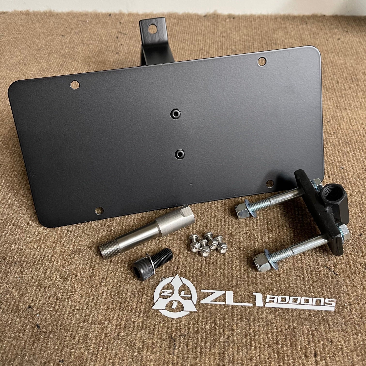 Charger 2015–2023 License Plate Holder (No-Drill, Removable)