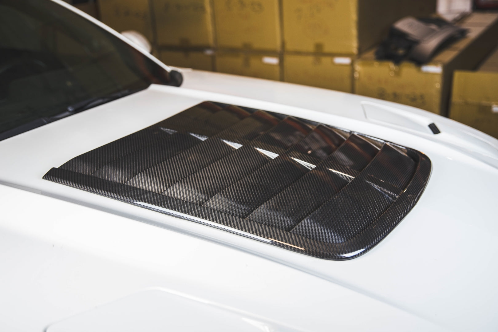 Ford Mustang S550 Carbon Fiber Hood Vent (2015–2017) by APR Performance