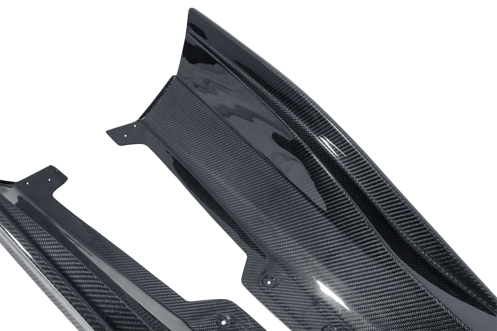 APR Performance Carbon Fiber Side Rocker Extensions / Side Skirts for Chevrolet Corvette C8 Z06, E-Ray, ZR1 & Grand Sport
