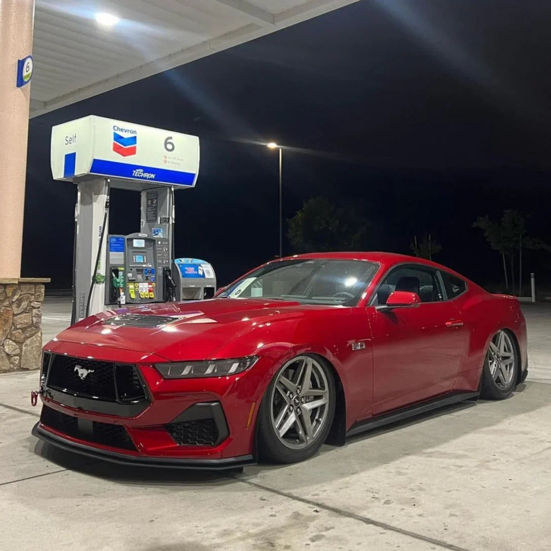 2024+ Mustang GT & EcoBoost S650 Standard Body Kit – Front Splitter, Side Skirt Extensions & Rear Spats