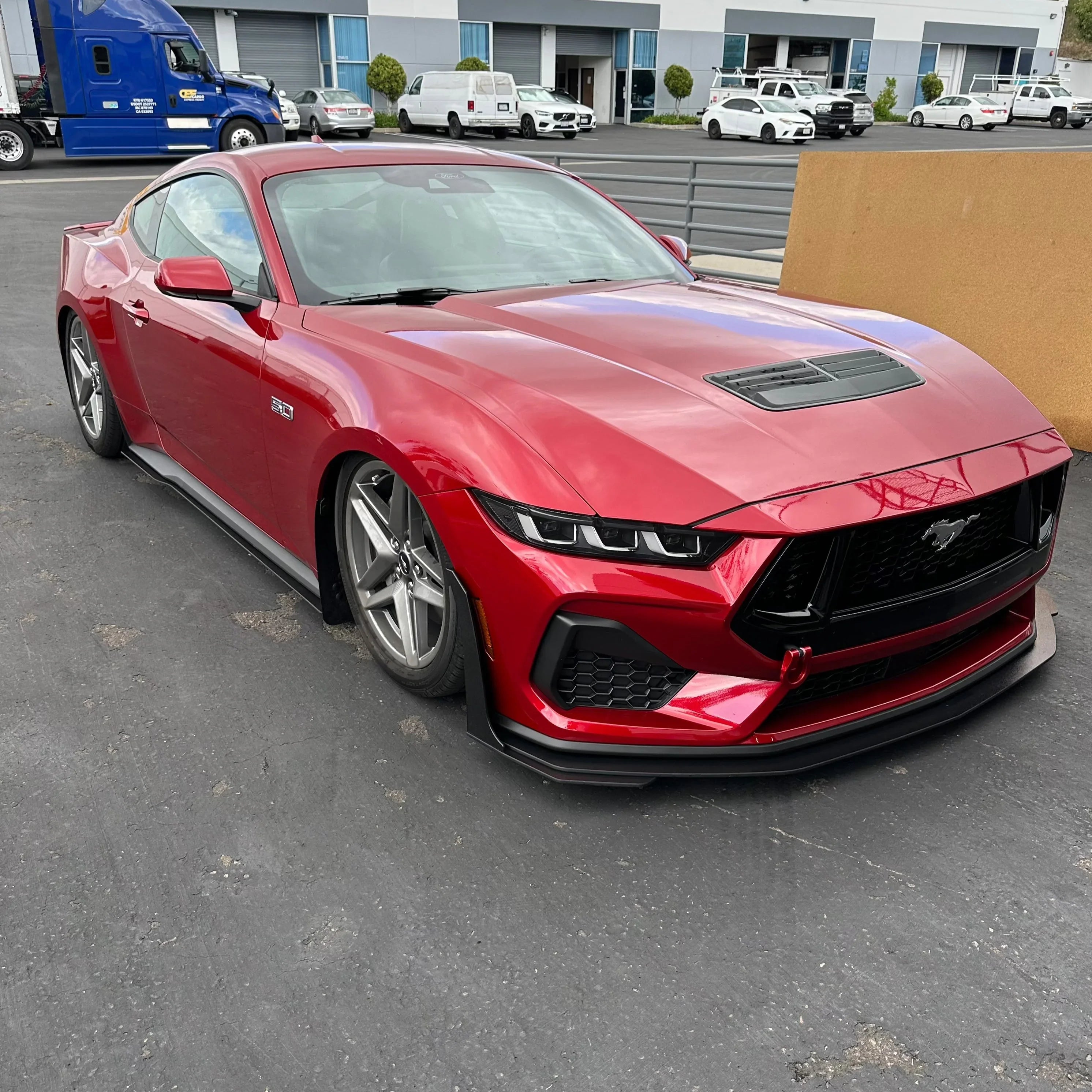 2024+ Mustang GT & EcoBoost S650 Standard Body Kit – Front Splitter, Side Skirt Extensions & Rear Spats