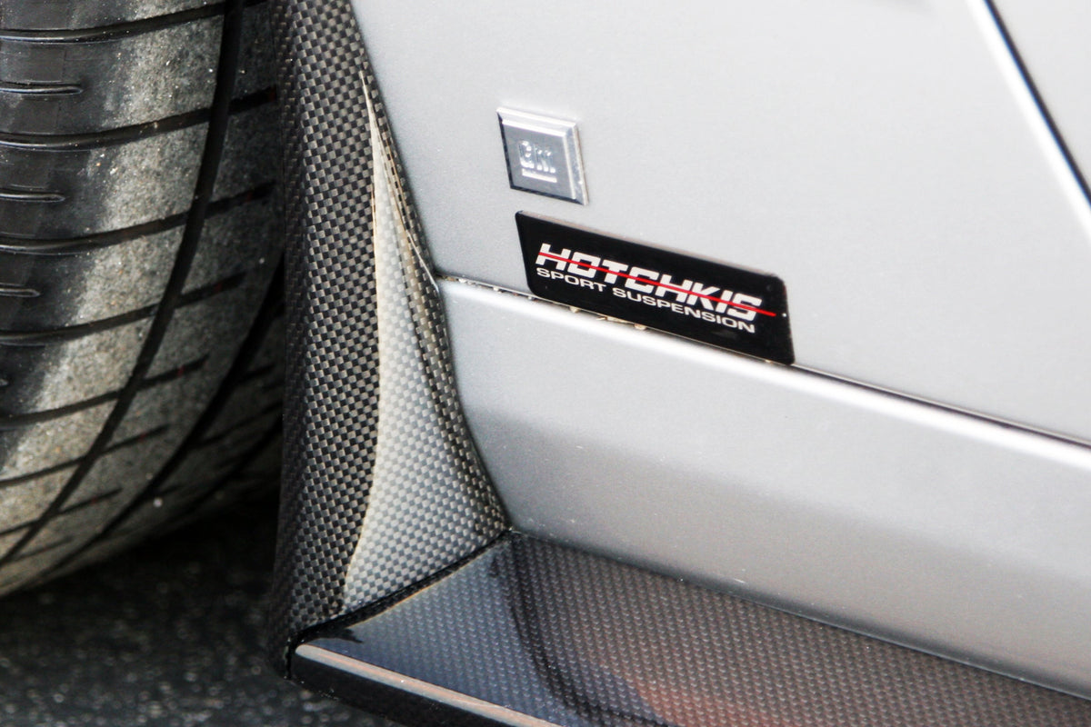APR Performance Carbon Fiber Side Rocker Extensions / Side Skirts for Chevrolet Corvette C6 Z06 & Grand Sport