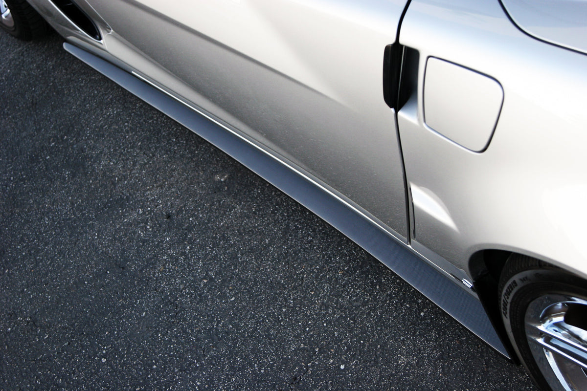 APR Performance Carbon Fiber Side Rocker Extensions / Side Skirts for Chevrolet Corvette C6 Z06 & Grand Sport