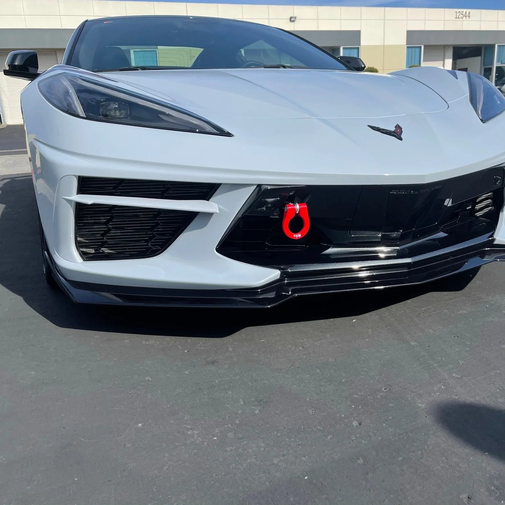 2020+ C8 Corvette Premium Stealth Tow Hook | ZL1 Addons