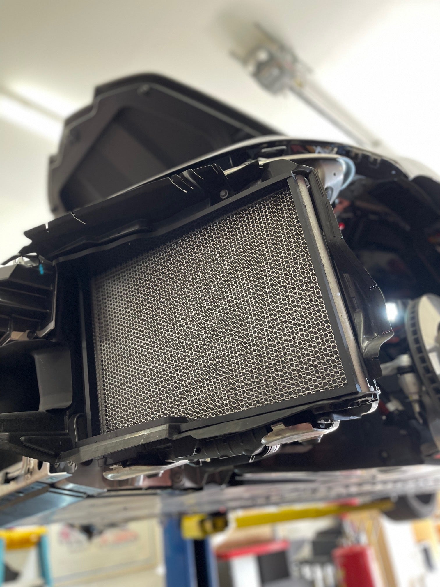 2020+ C8 Corvette Radiator Protection Screens – Front Mesh Rock Guard Kit