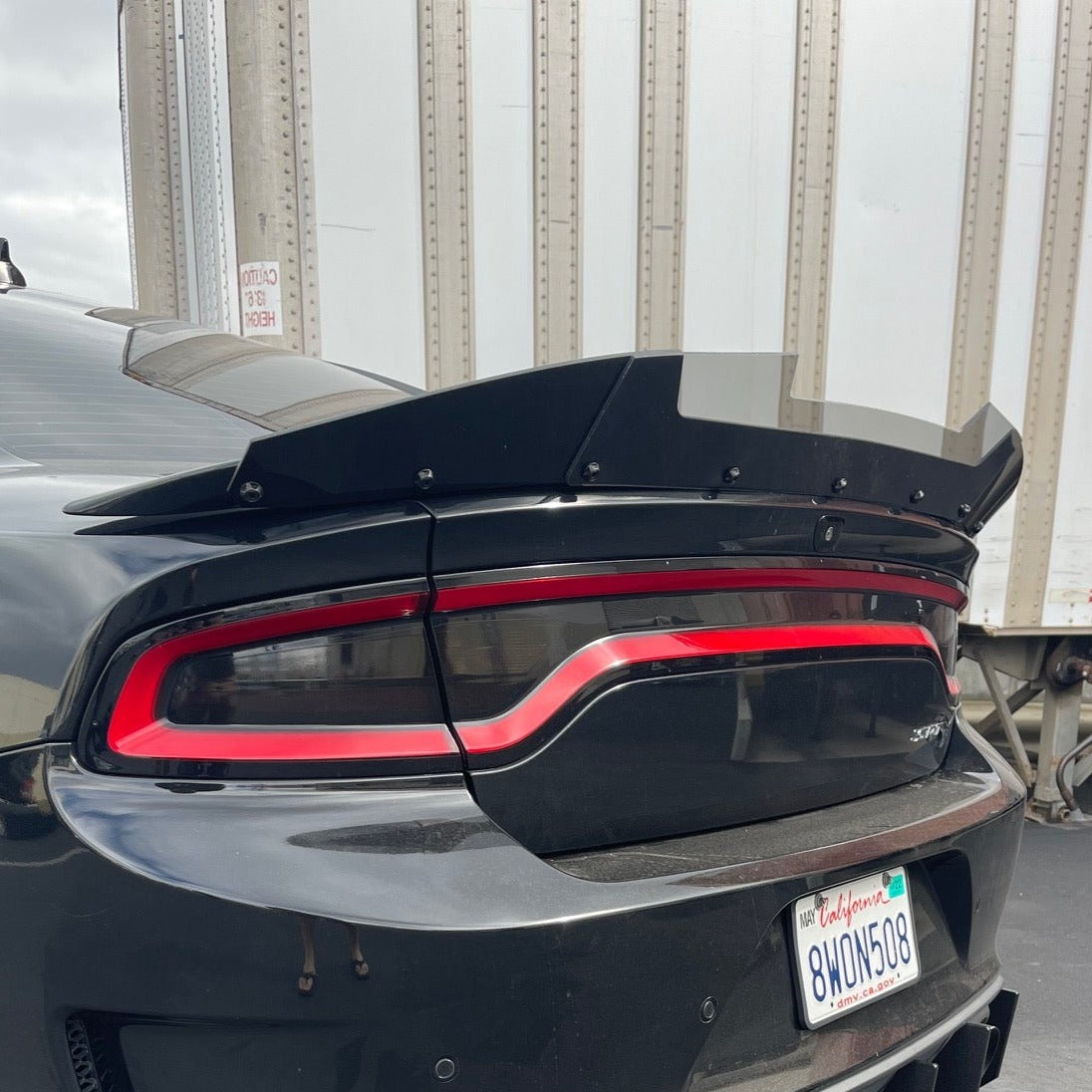 Charger 2015–2023 SRT Stealth Assault Wicker Bill (Two-Piece Lexan)