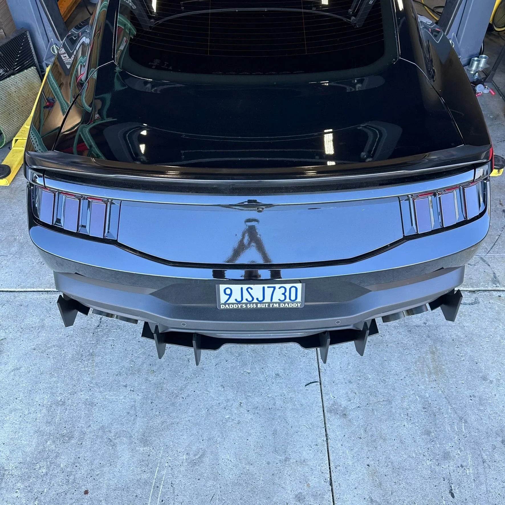 2024+ Mustang S650 GT & EcoBoost Rear Diffuser – Stealth Aero Diffuser (Dual or Quad Exhaust)