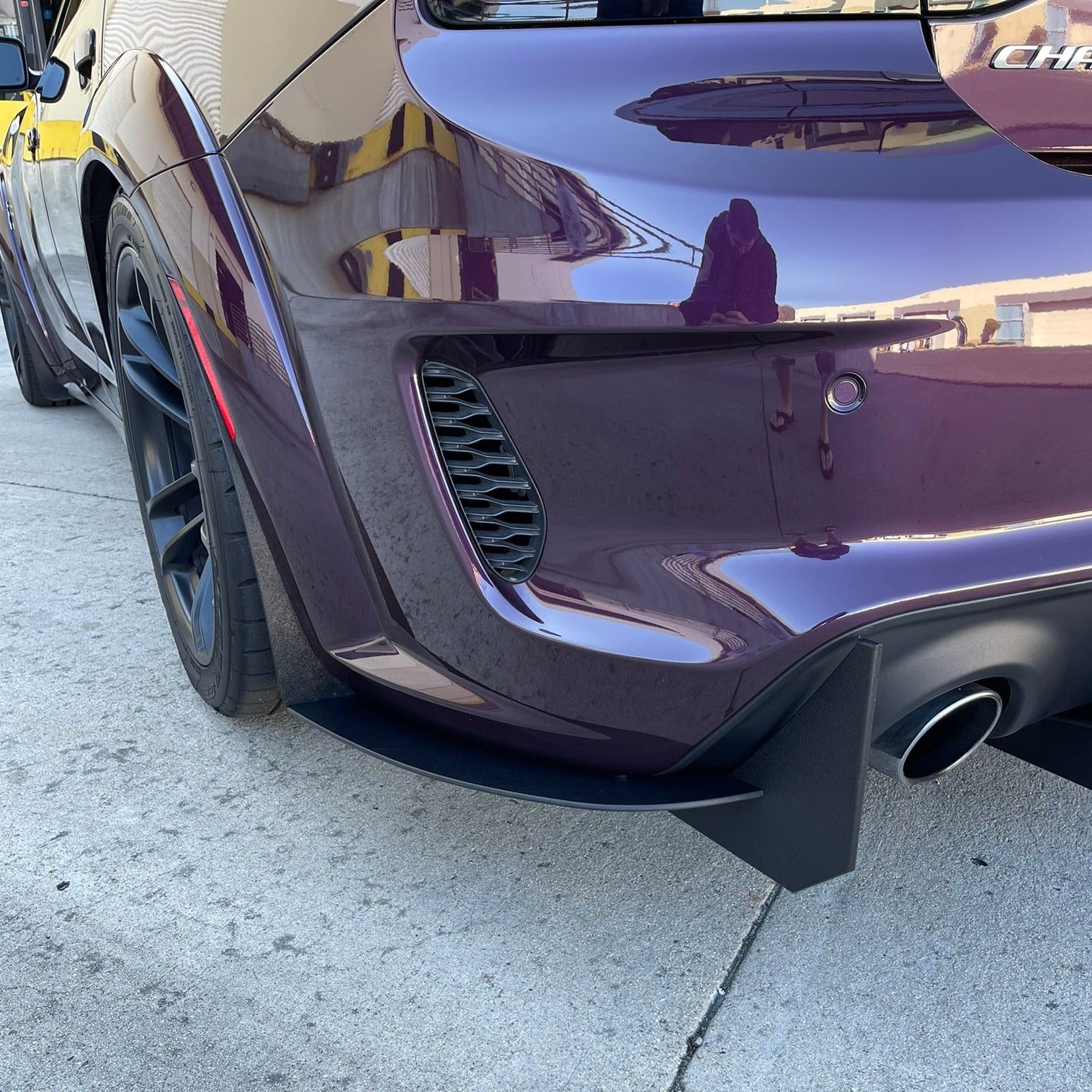 Dodge Charger 2020-2023 Widebody Stealth Rear Diffuser – HDPE & Aluminum | ZL1 Addons