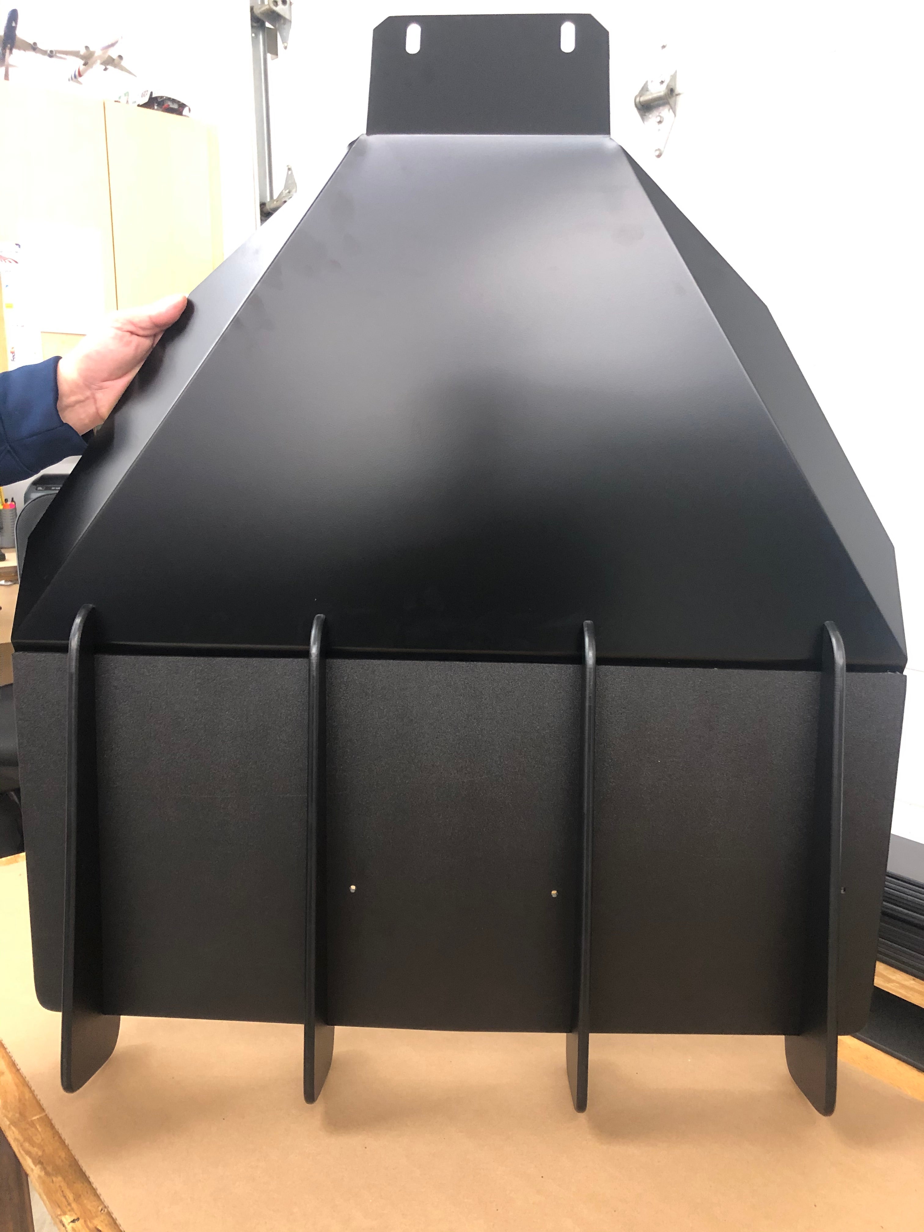 Dodge Challenger 2015–2023 Standard Deluxe Rear Diffuser – HDPE & Aluminum | ZL1 Addons