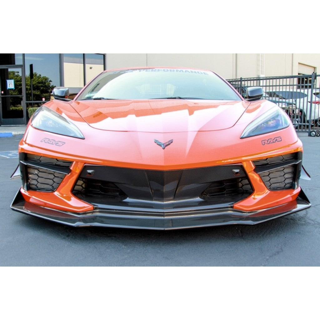 APR Performance Carbon Fiber Front Splitter, Air Dam & Front Lip for Chevrolet Corvette C8 Stingray