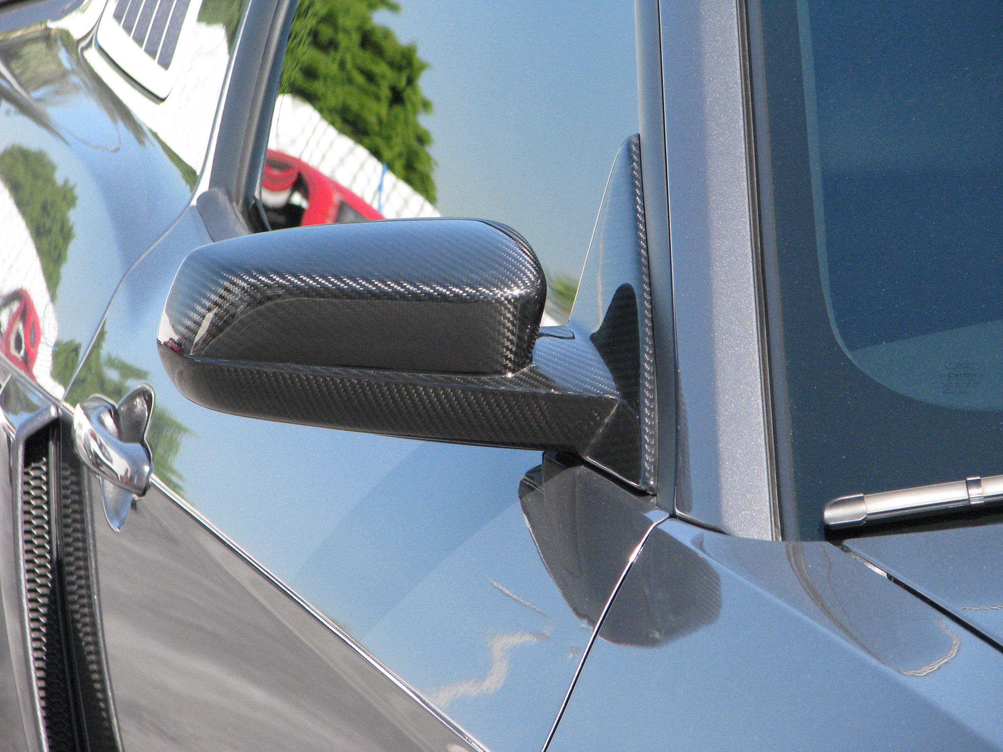 APR Performance Carbon Fiber Replacement Mirrors for 2010–2014 Ford Mustang