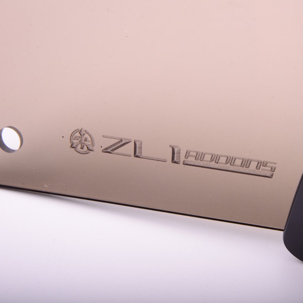 Charger 2011–2014 Stealth Wicker Bill (Two-Piece Lexan Design)