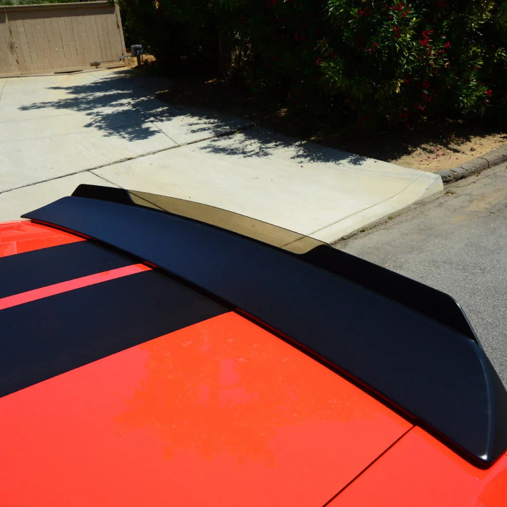 2009–2023 Dodge Challenger Wicker Bill w/ Camera Cutout | ZL1 Addons