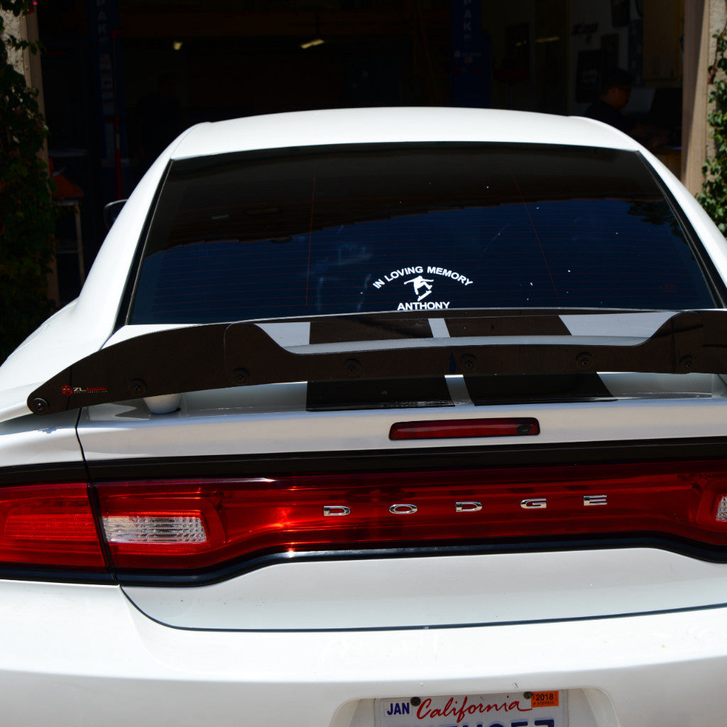 Charger 2011–2014 Stealth Wicker Bill (Two-Piece Lexan Design)