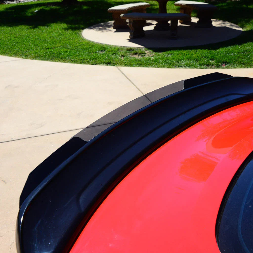 2015–2023 Ford Mustang Track Pack Wicker Bill – Rear Wing Extension (Lexan)