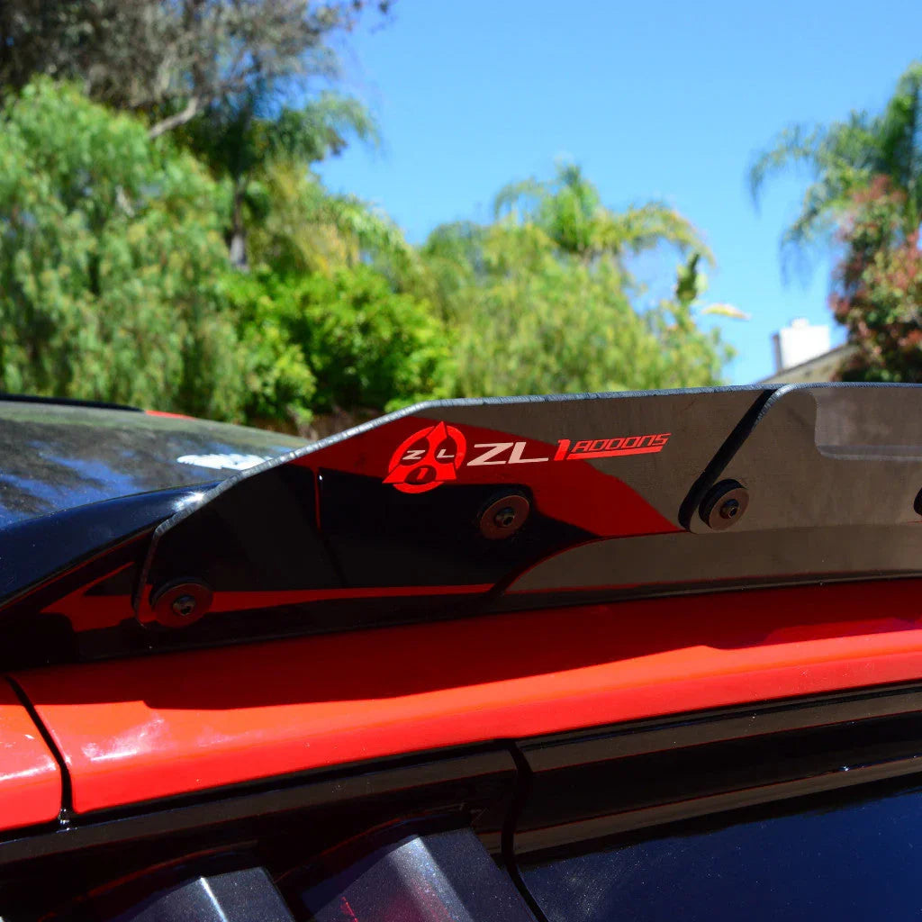 2015–2023 Ford Mustang Track Pack Wicker Bill – Rear Wing Extension (Lexan)