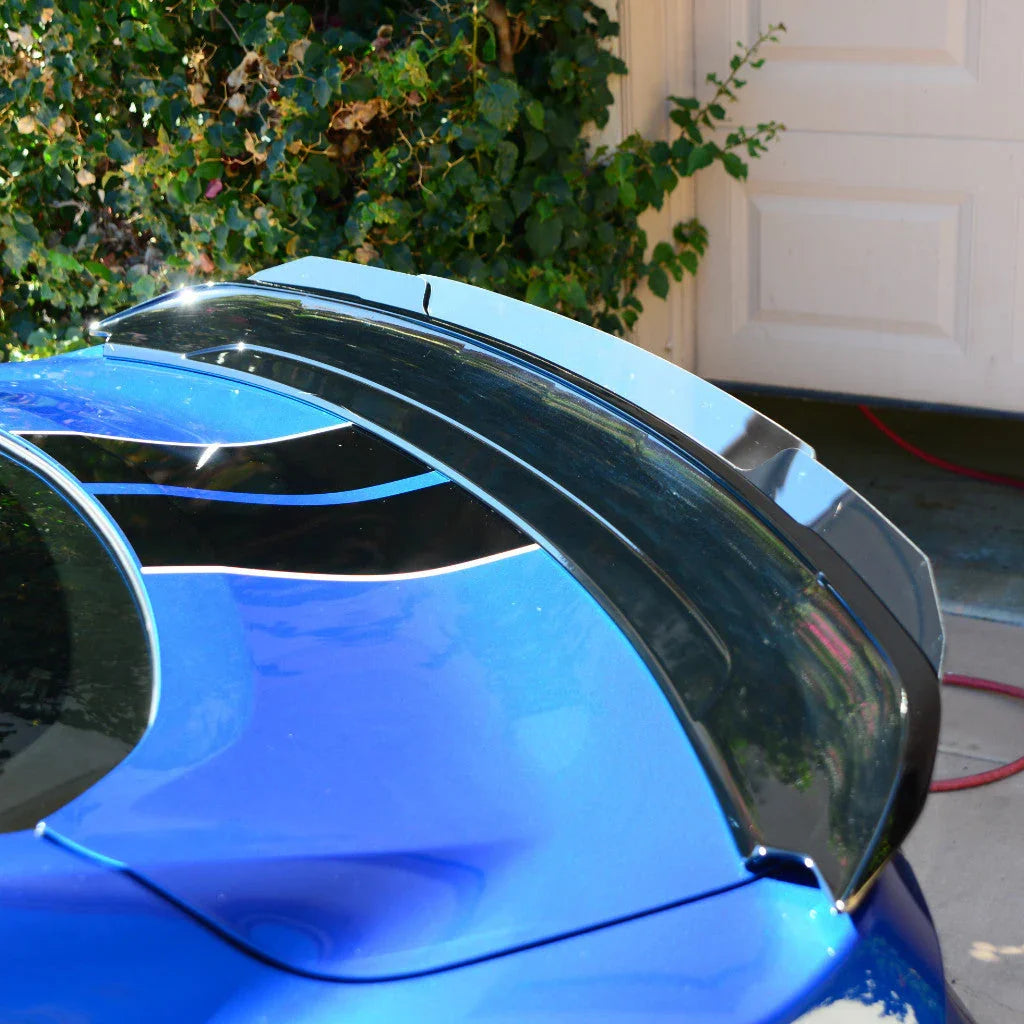 2015–2023 Ford Mustang Track Pack Wicker Bill – Rear Wing Extension (Lexan)