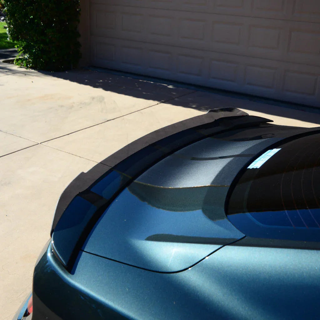 2015–2023 Ford Mustang GT Small Spoiler Wicker Bill – Lexan Rear Wing Extension