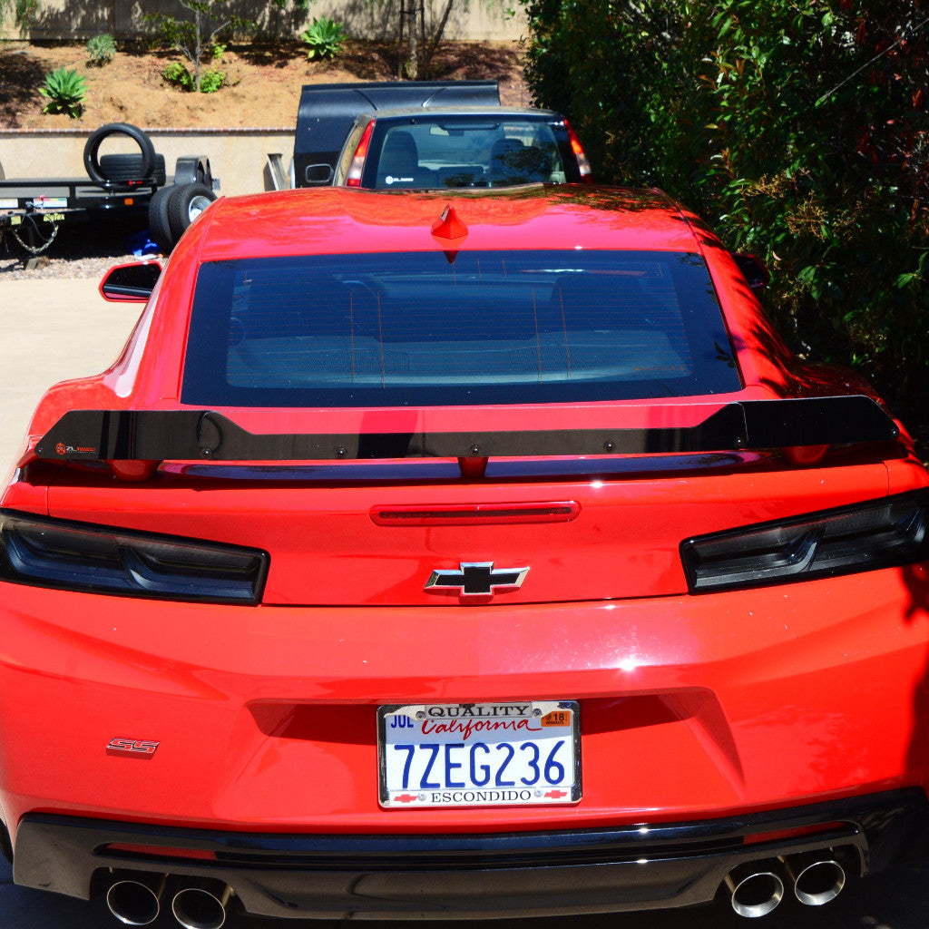 2016–2024 Camaro SS Stealth Wicker Bill | Gurney Lip | Stock SS Spoiler